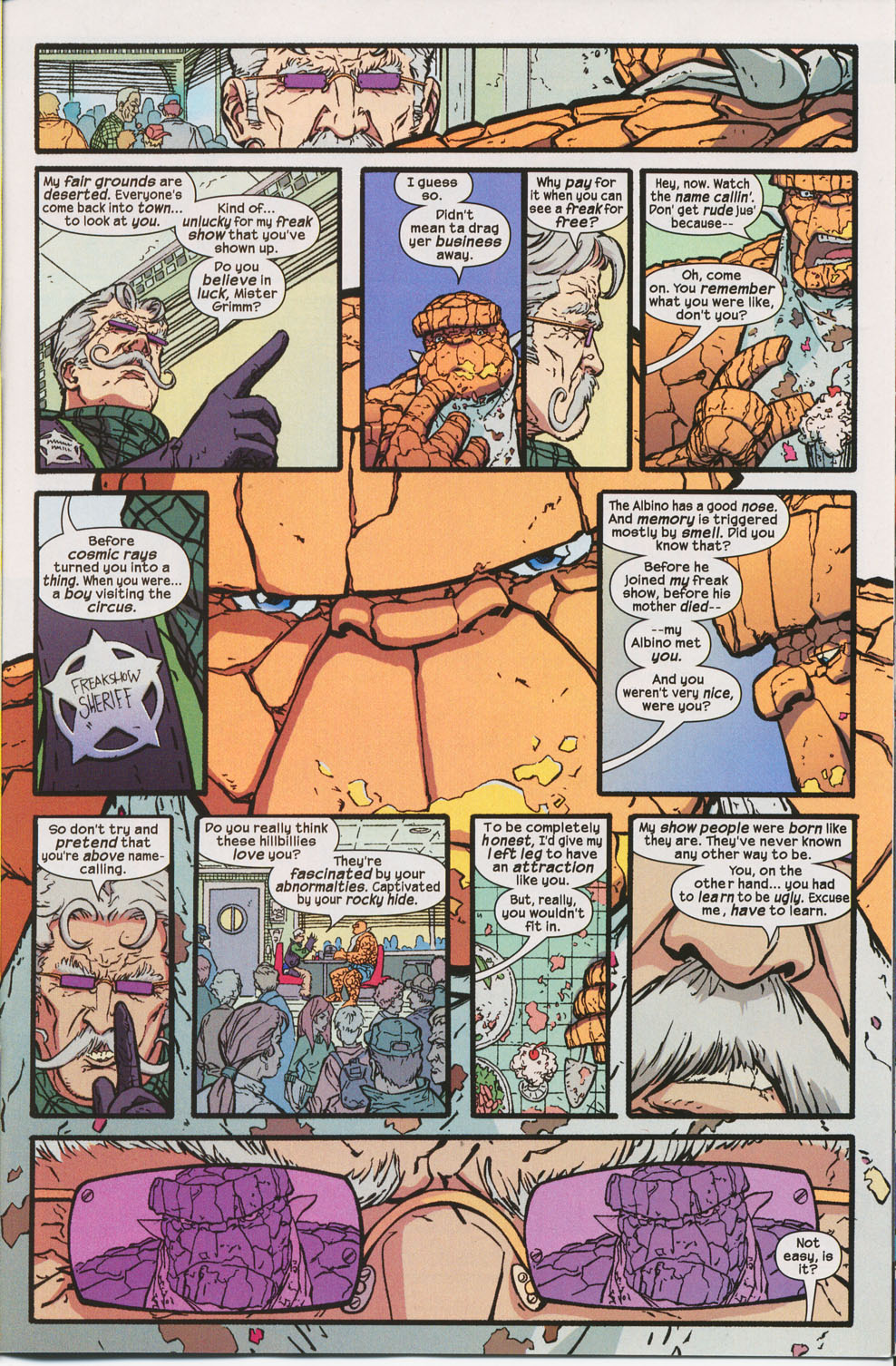Read online The Thing: Freakshow comic -  Issue #2 - 16