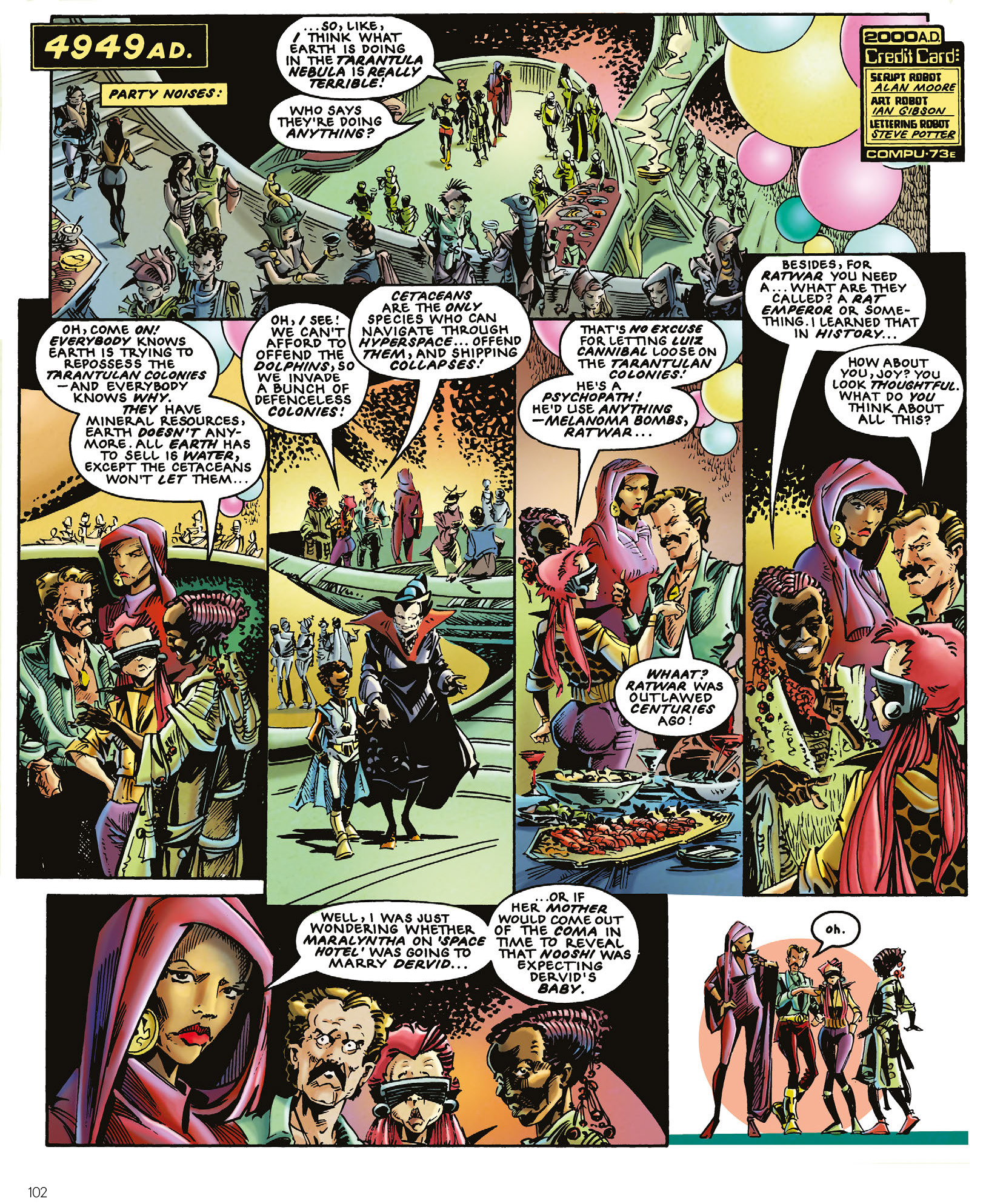 Read online The Ballad of Halo Jones: Full Colour Omnibus Edition comic -  Issue # TPB (Part 2) - 5