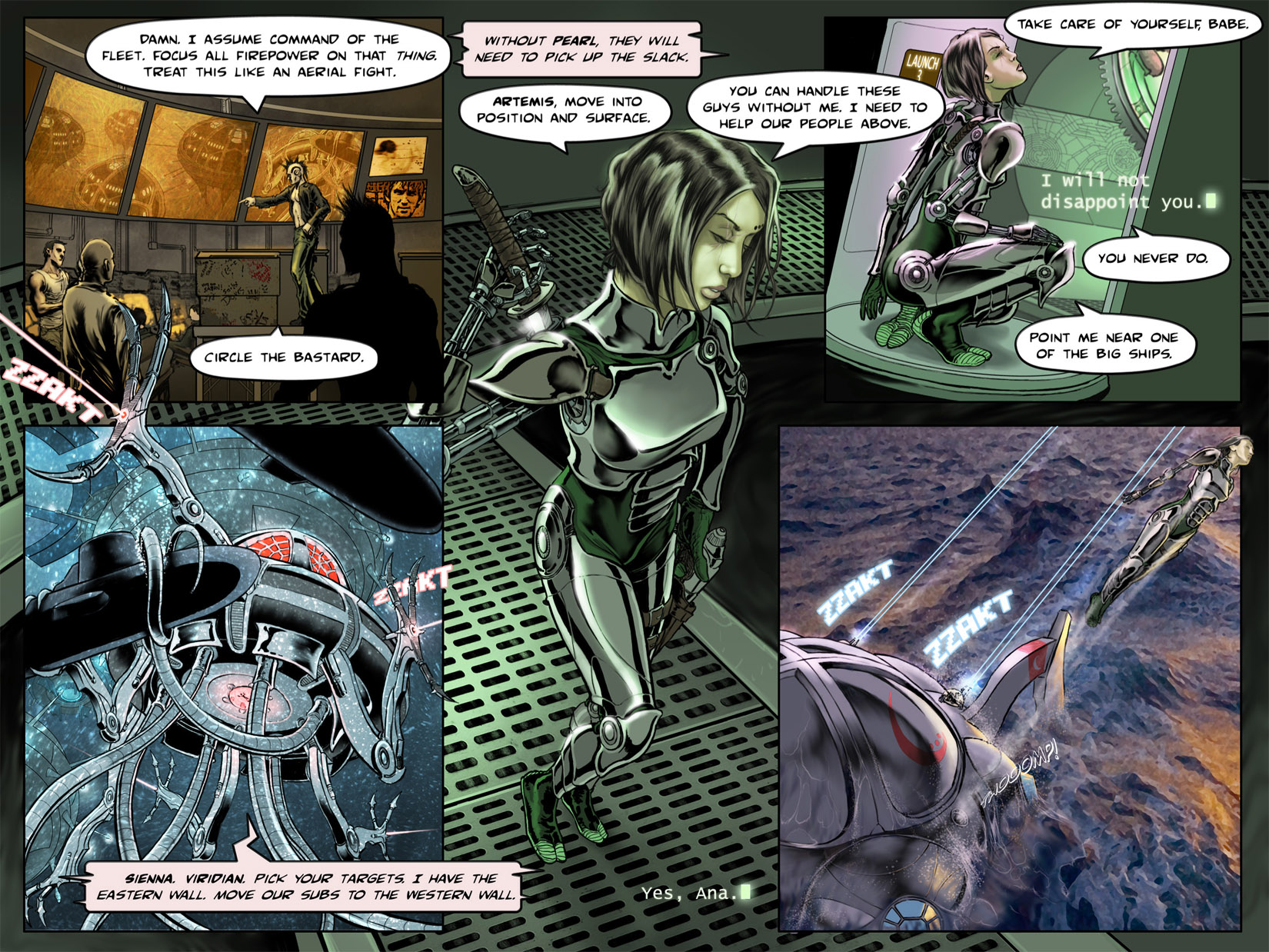 Read online Azure comic -  Issue #6 - 15