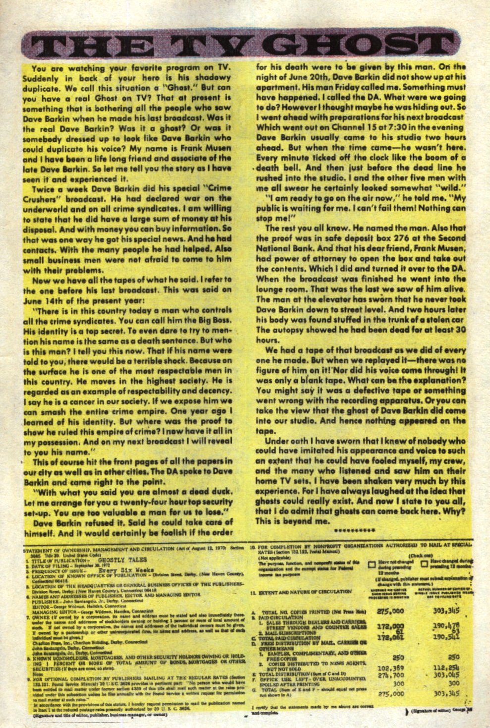 Read online Ghostly Tales comic -  Issue #103 - 21