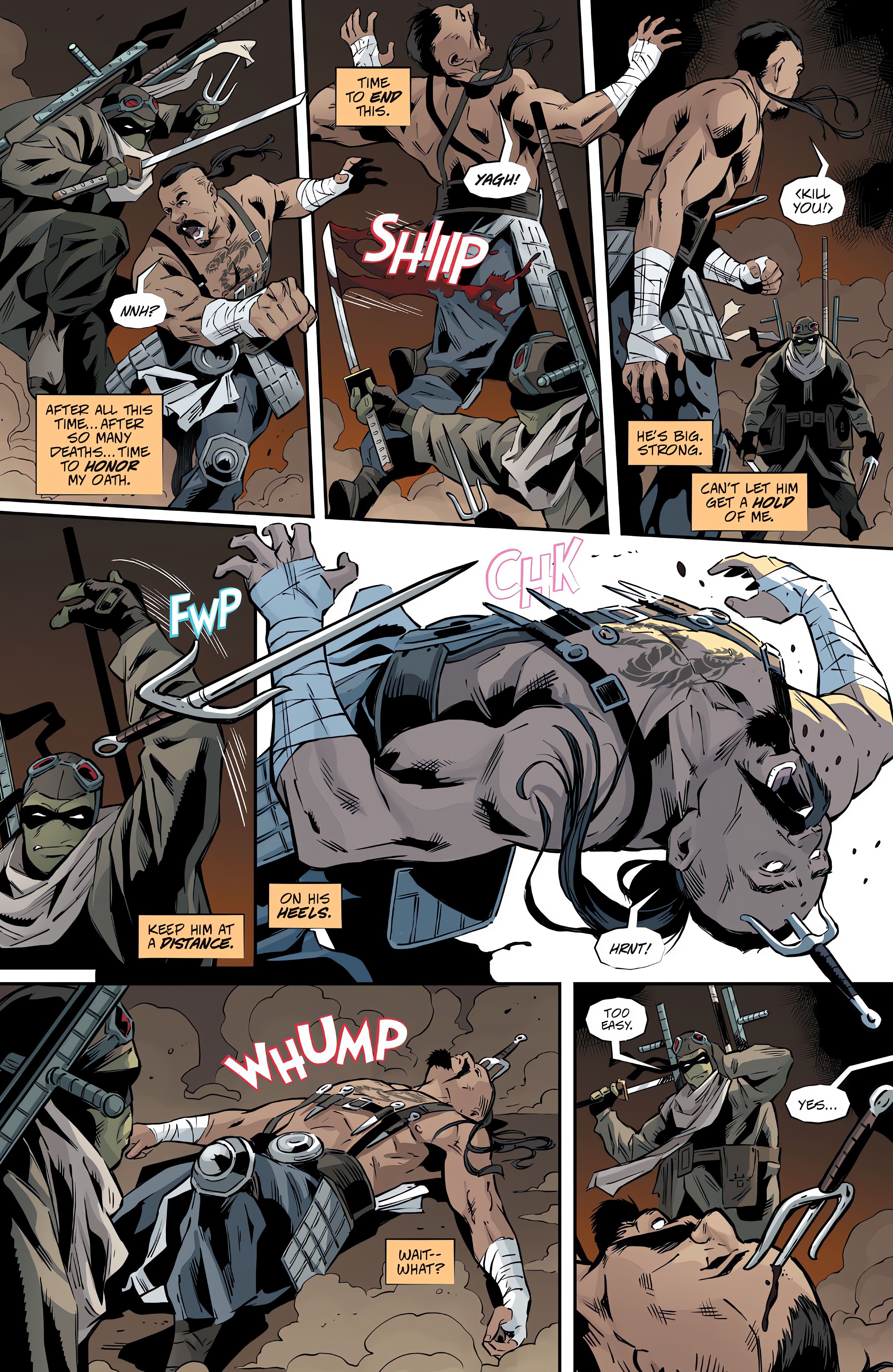 Read online Teenage Mutant Ninja Turtles: The Last Ronin - The Lost Years comic -  Issue #5 - 21