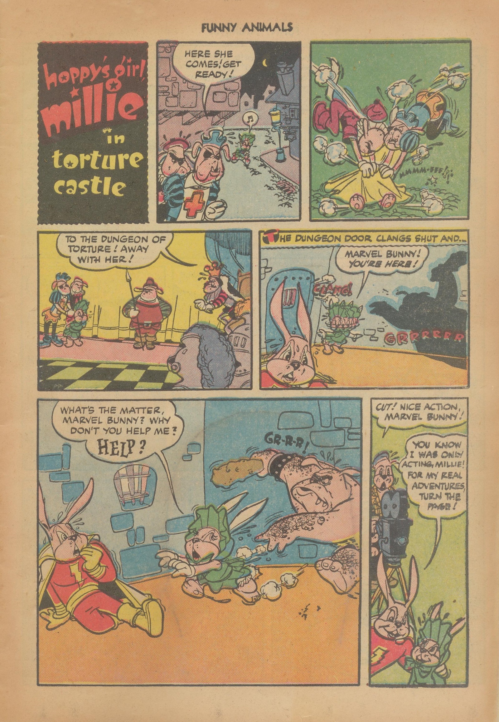 Read online Fawcett's Funny Animals comic -  Issue #68 - 3
