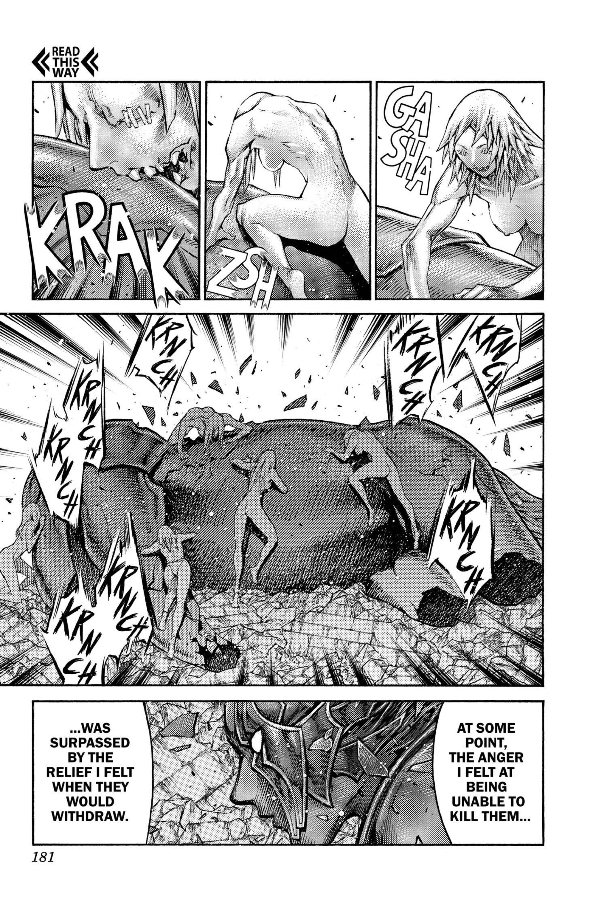 Read online Claymore comic -  Issue #16 - 167