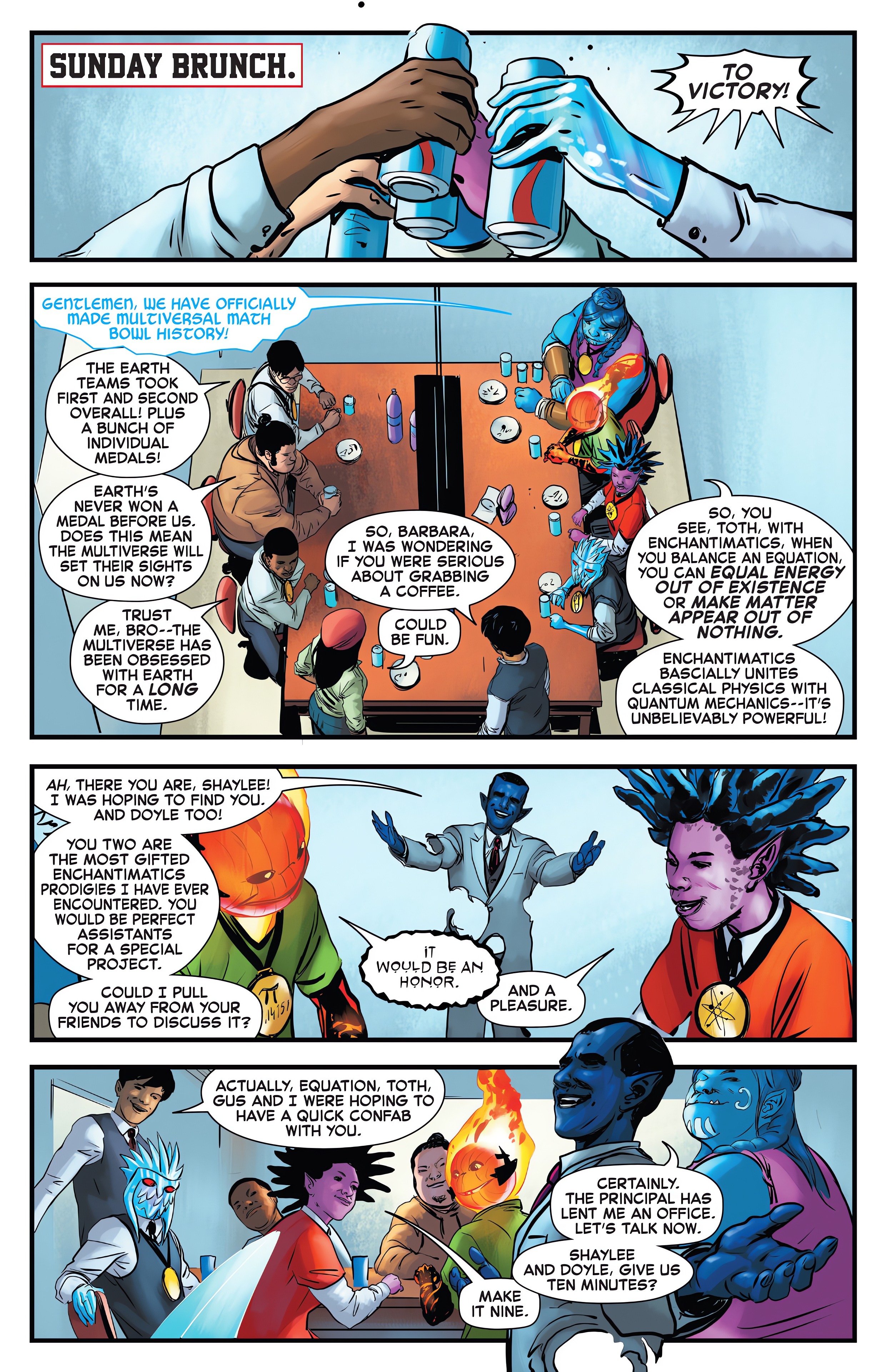 Read online Strange Academy: Miles Morales comic -  Issue #1 - 21
