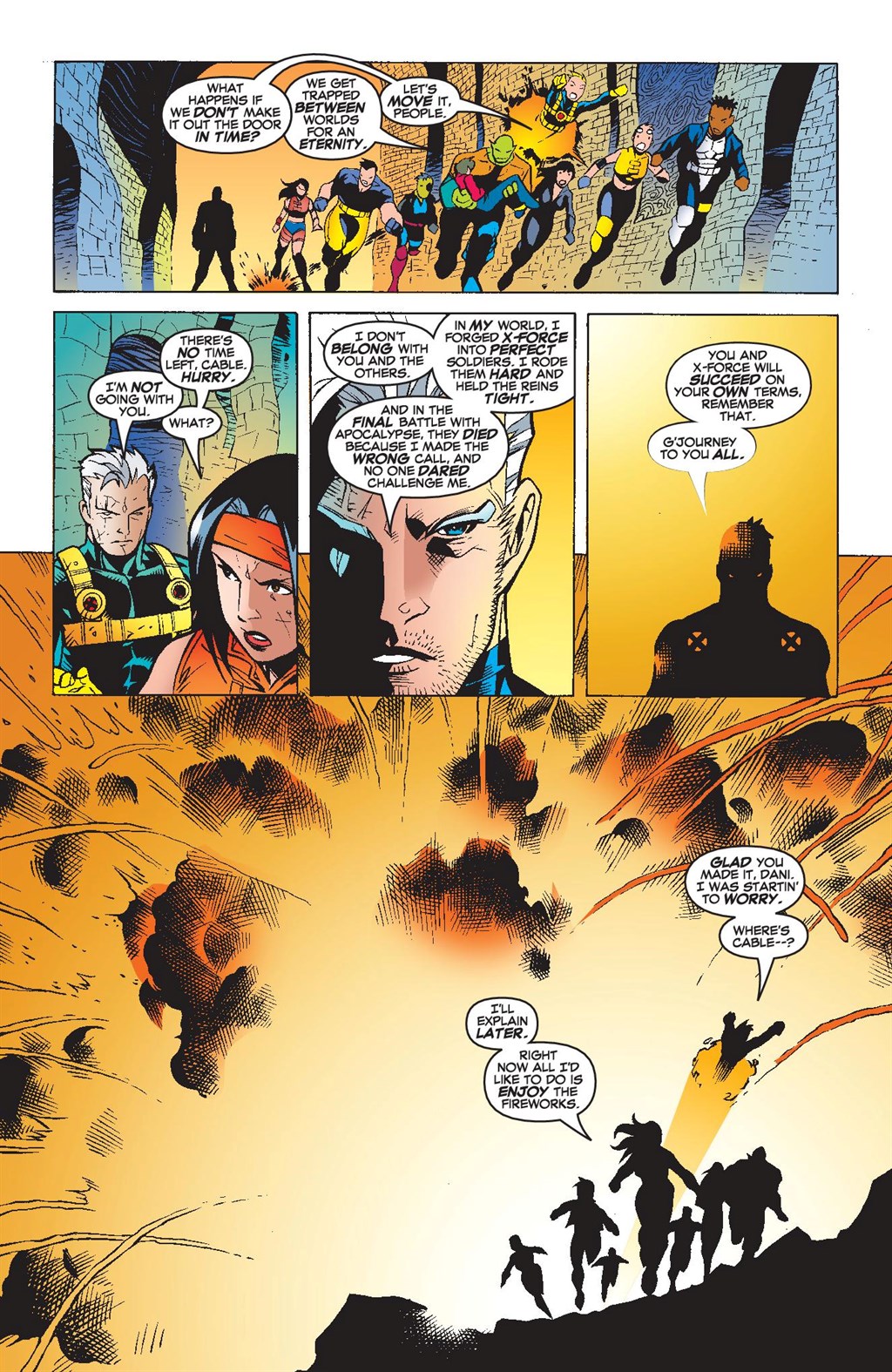 Read online X-Force Epic Collection comic -  Issue # Armageddon Now (Part 5) - 64