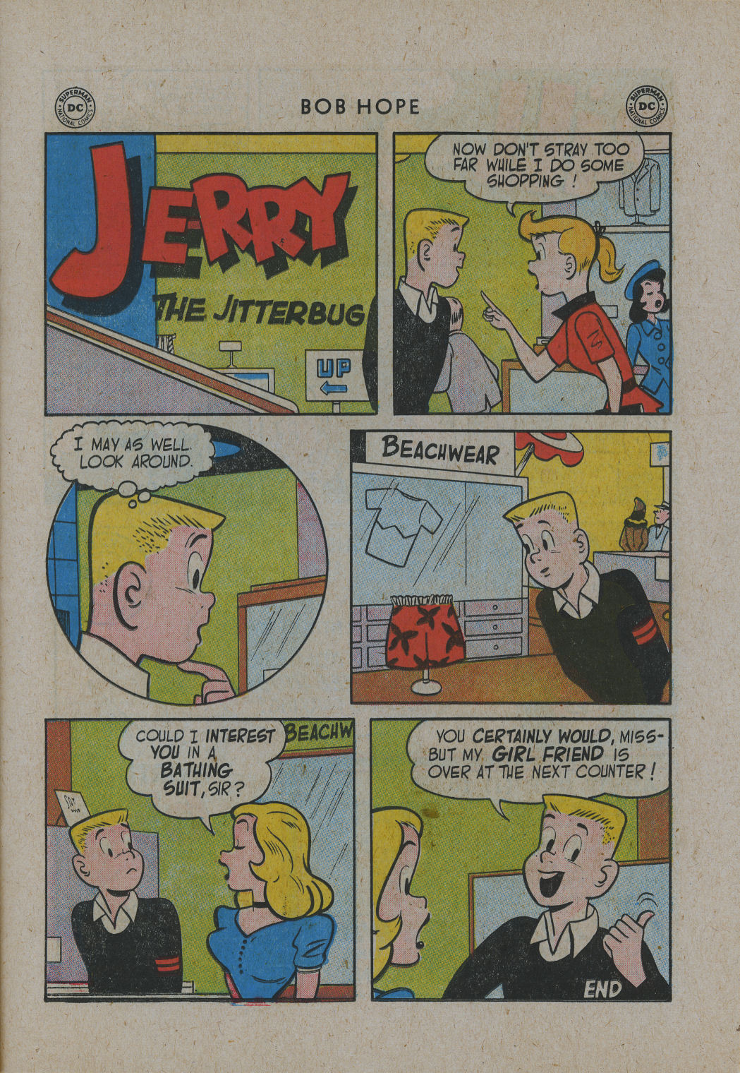 Read online The Adventures of Bob Hope comic -  Issue #52 - 23