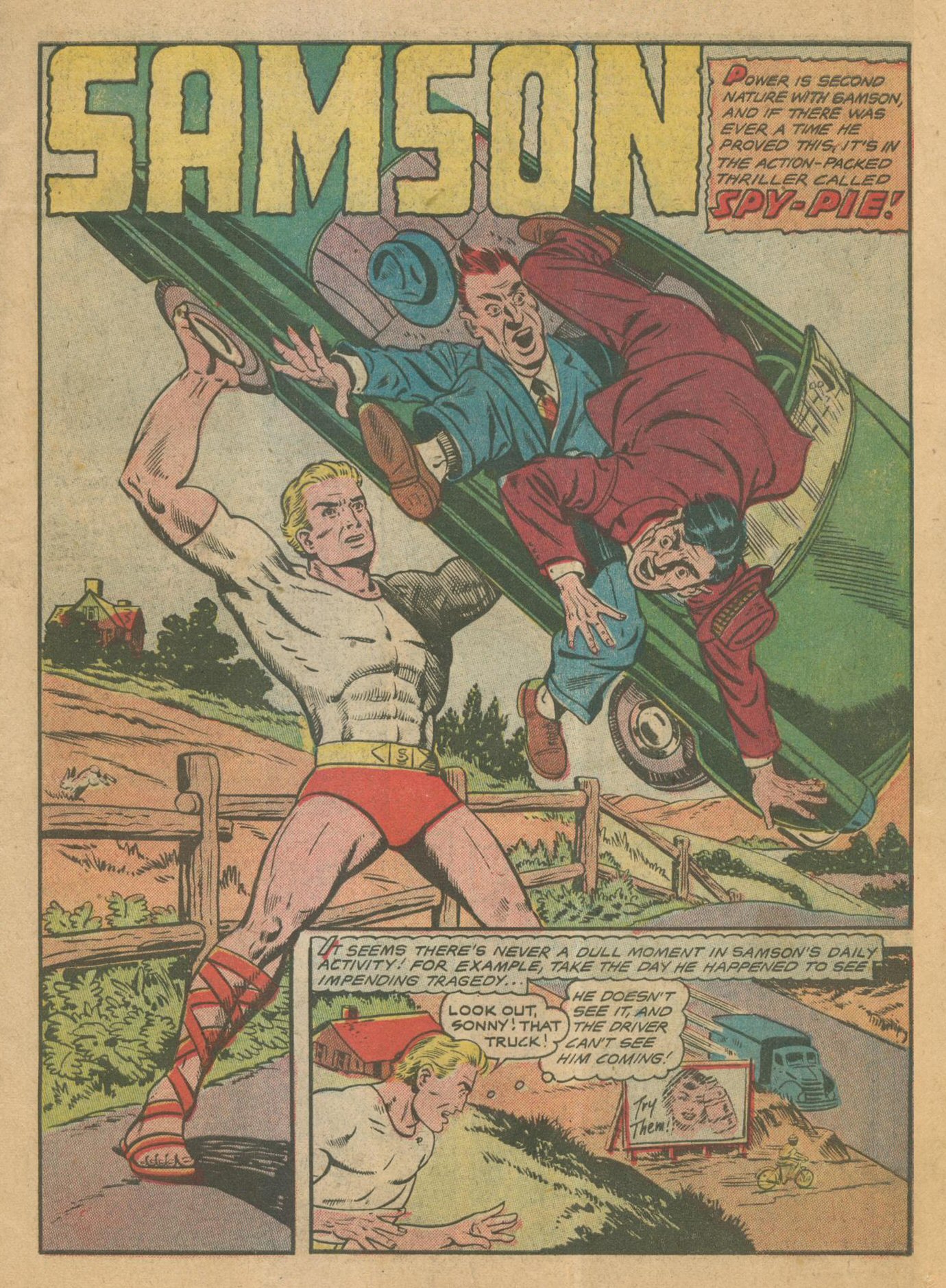 Read online Samson (1955) comic -  Issue #14 - 2