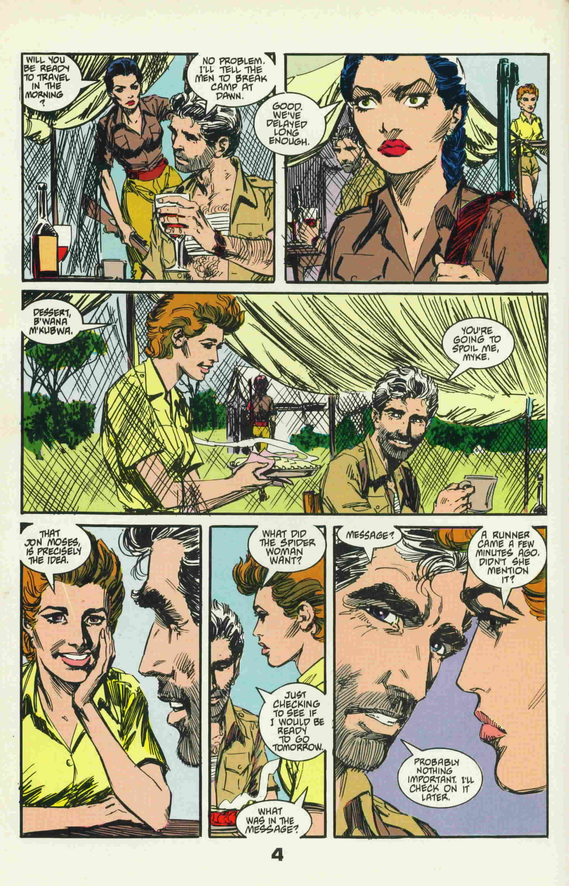 Read online Jon Sable, Freelance comic -  Issue #38 - 6