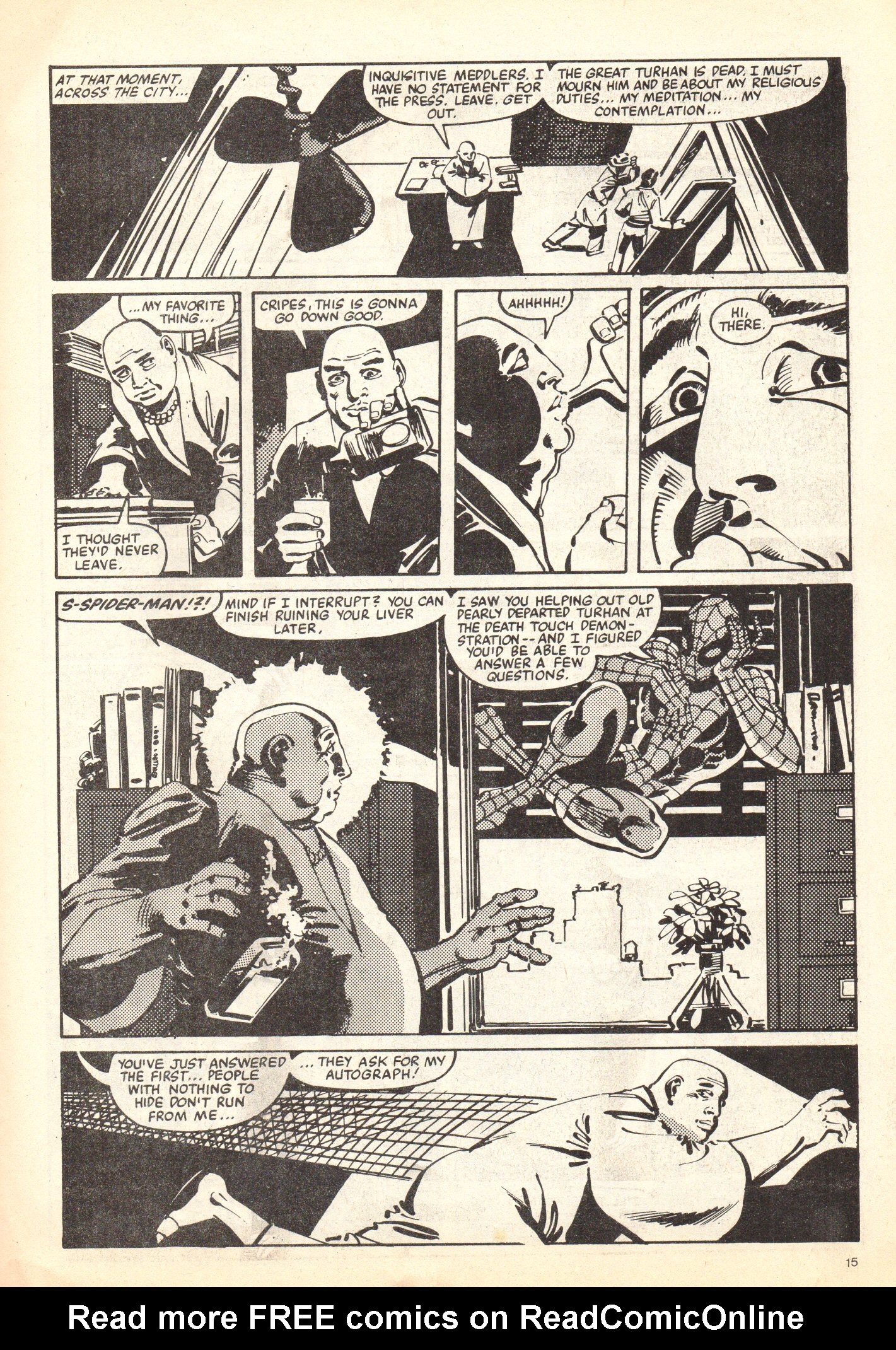 Read online Spider-Man Special comic -  Issue #1982W - 15