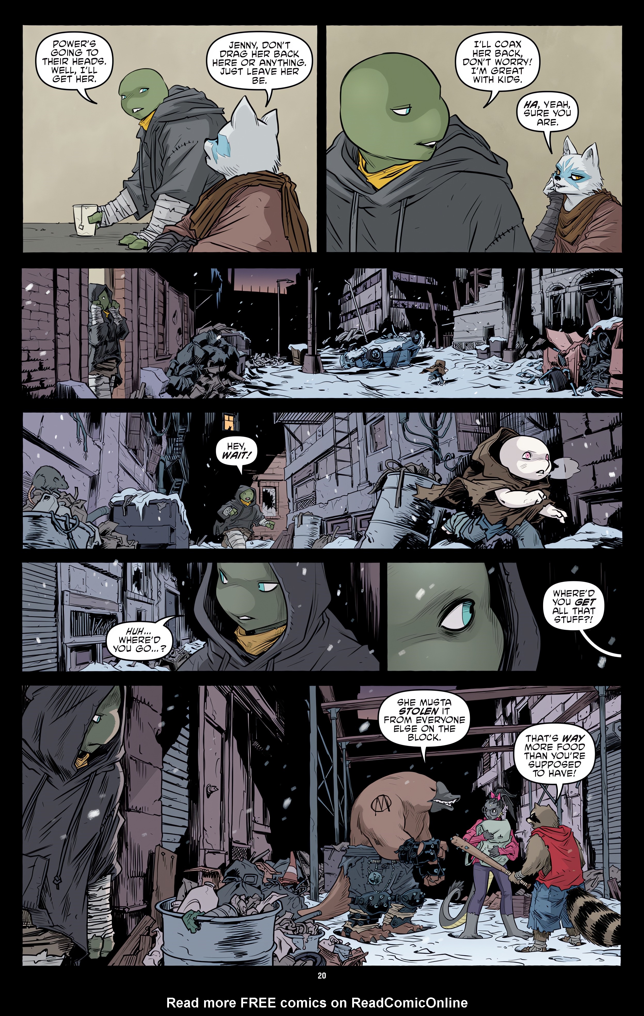 Read online Teenage Mutant Ninja Turtles: The IDW Collection comic -  Issue # TPB 14 (Part 1) - 20