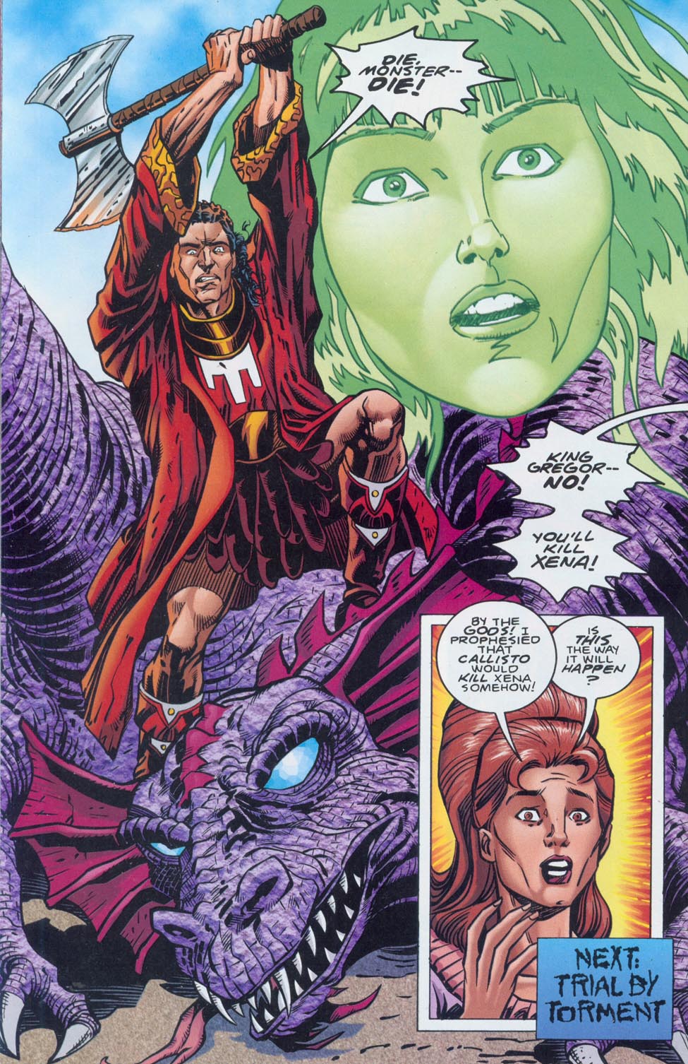 Read online Xena: Warrior Princess vs Callisto comic -  Issue #1 - 24