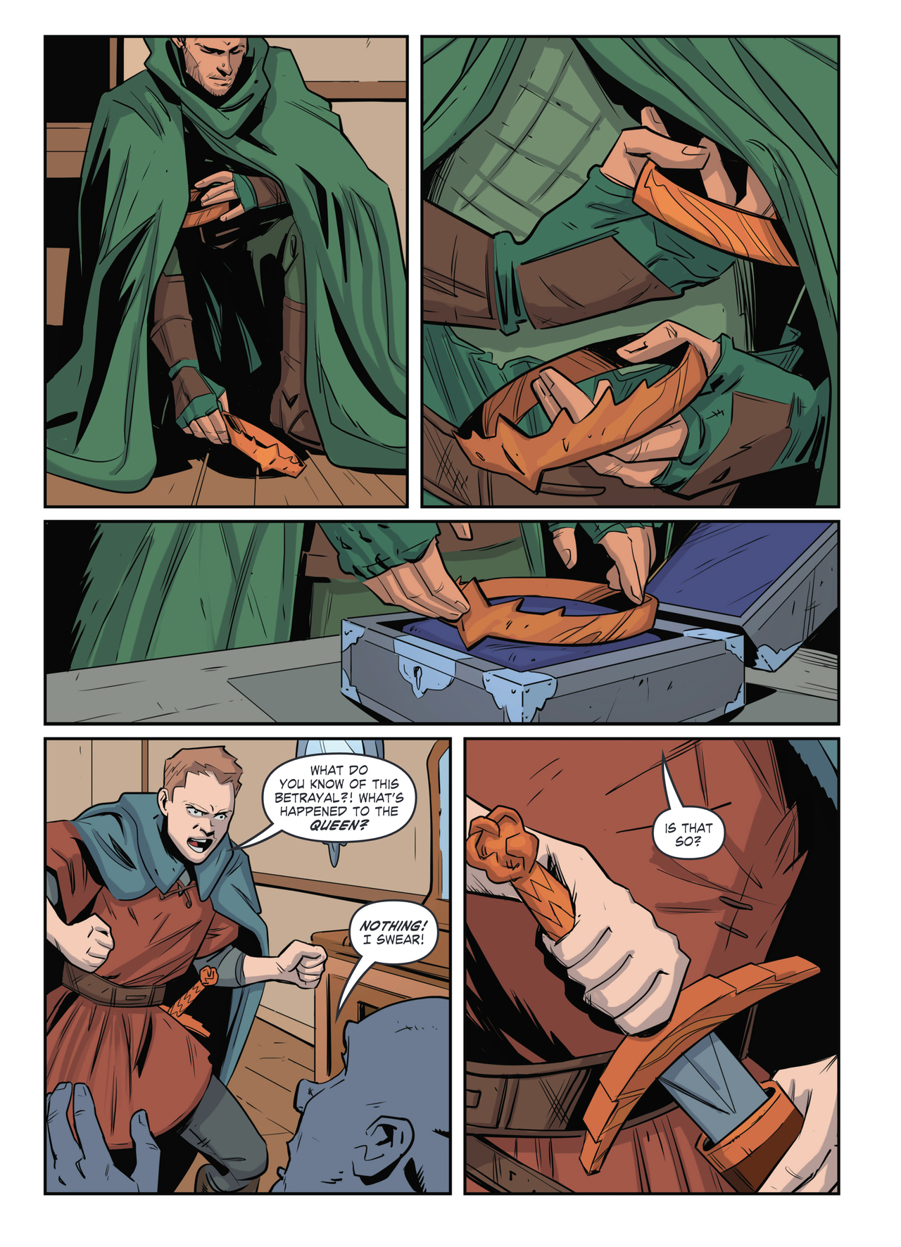 Read online The Orphan King comic -  Issue # TPB - 96