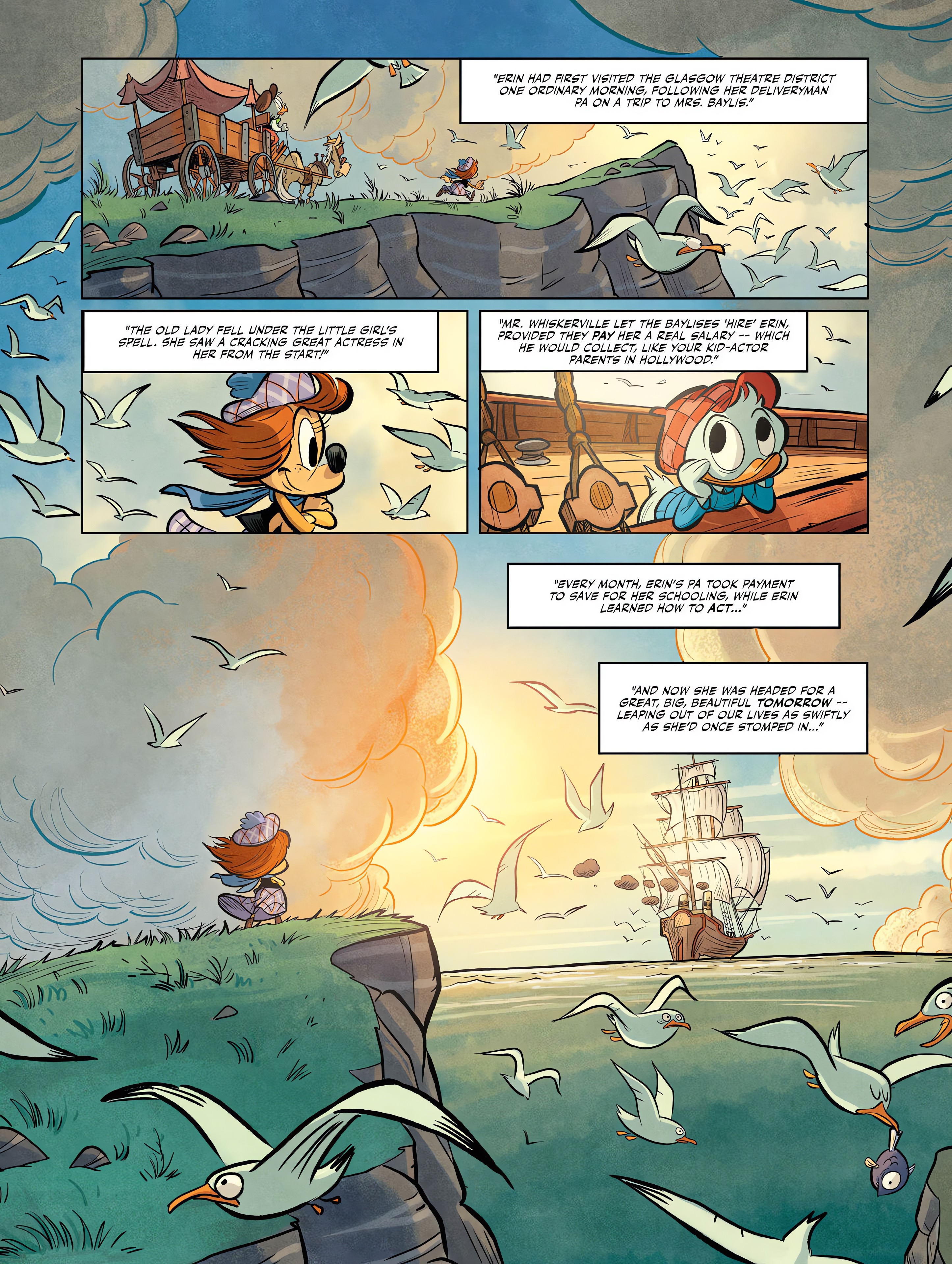 Read online Scrooge McDuck: The Dragon of Glasgow comic -  Issue # Full - 55