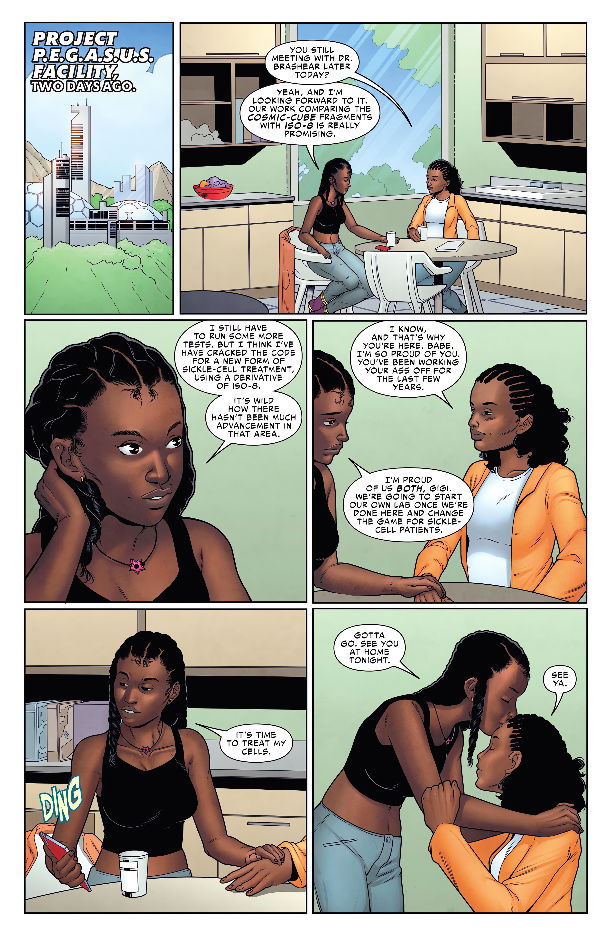 Read online Marvel's Voices: Pride (2023) comic -  Issue # TPB - 14