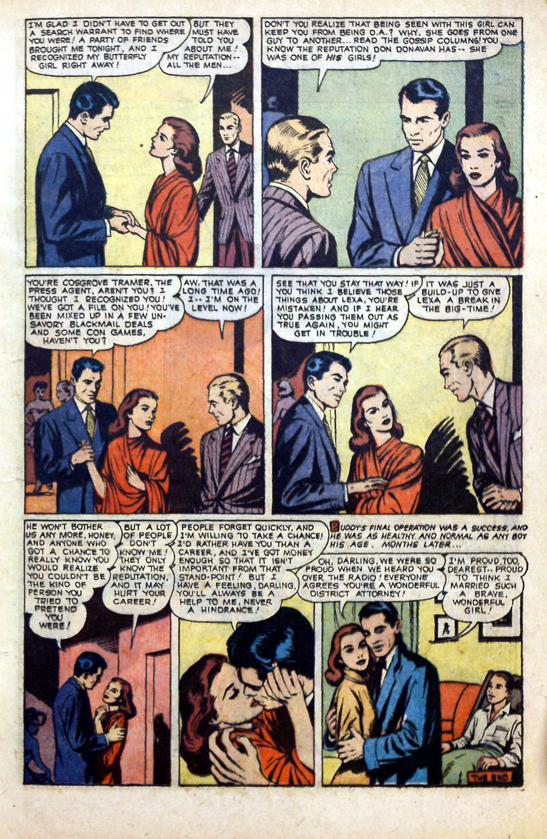 Read online Glamorous Romances comic -  Issue #59 - 17