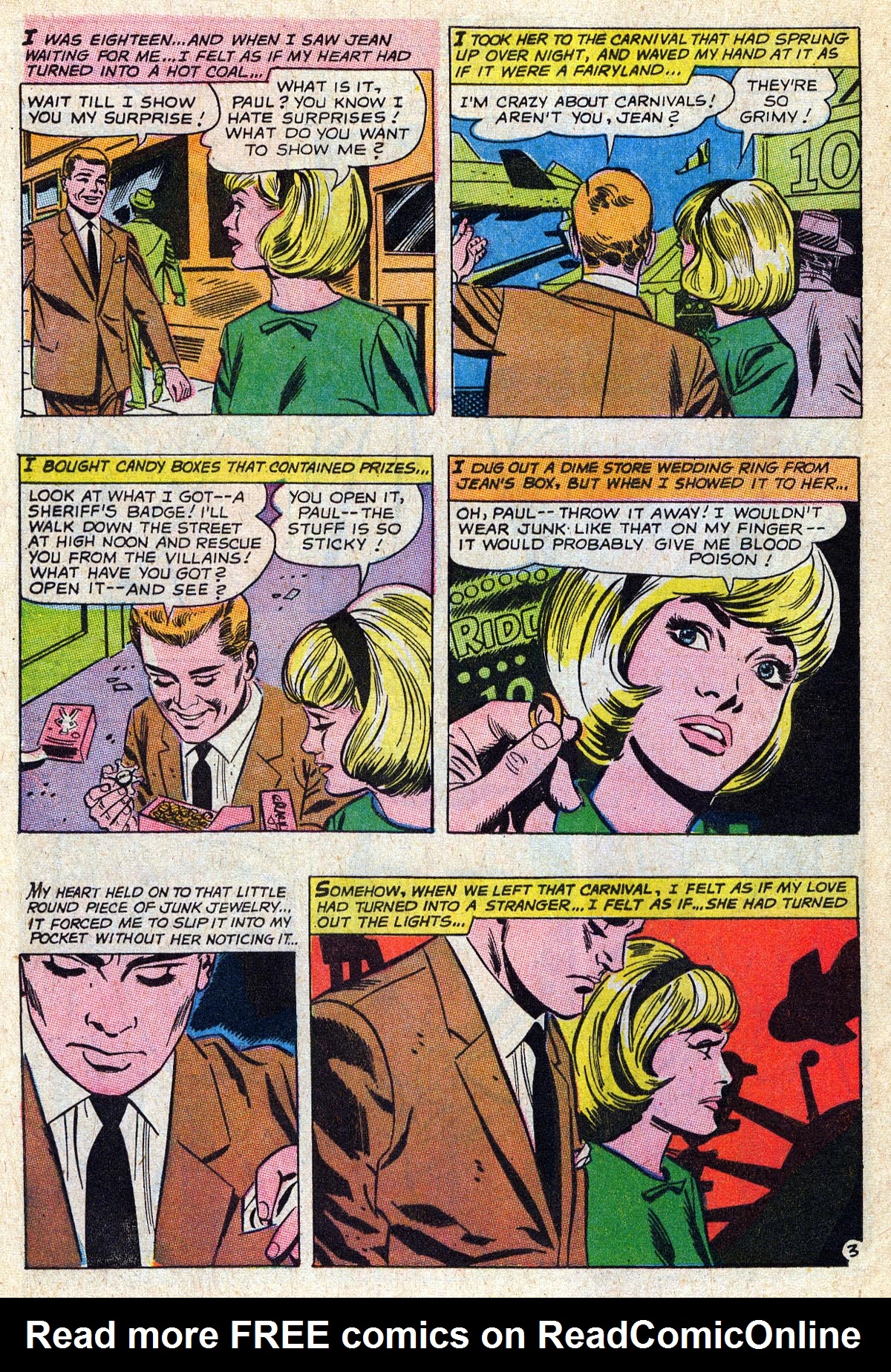 Read online Young Romance comic -  Issue #154 - 28