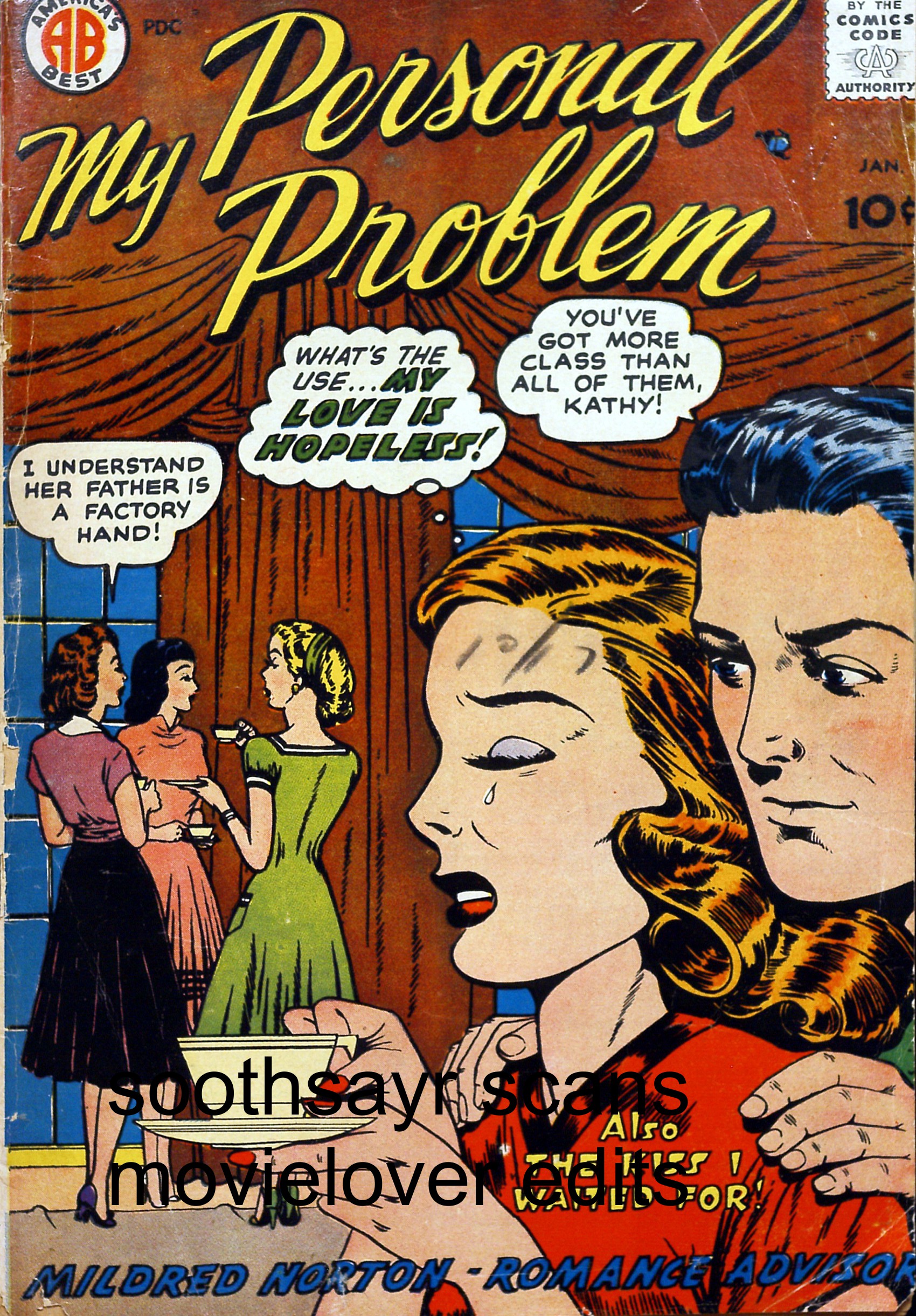 Read online My Personal Problem (1955) comic -  Issue #2 - 37