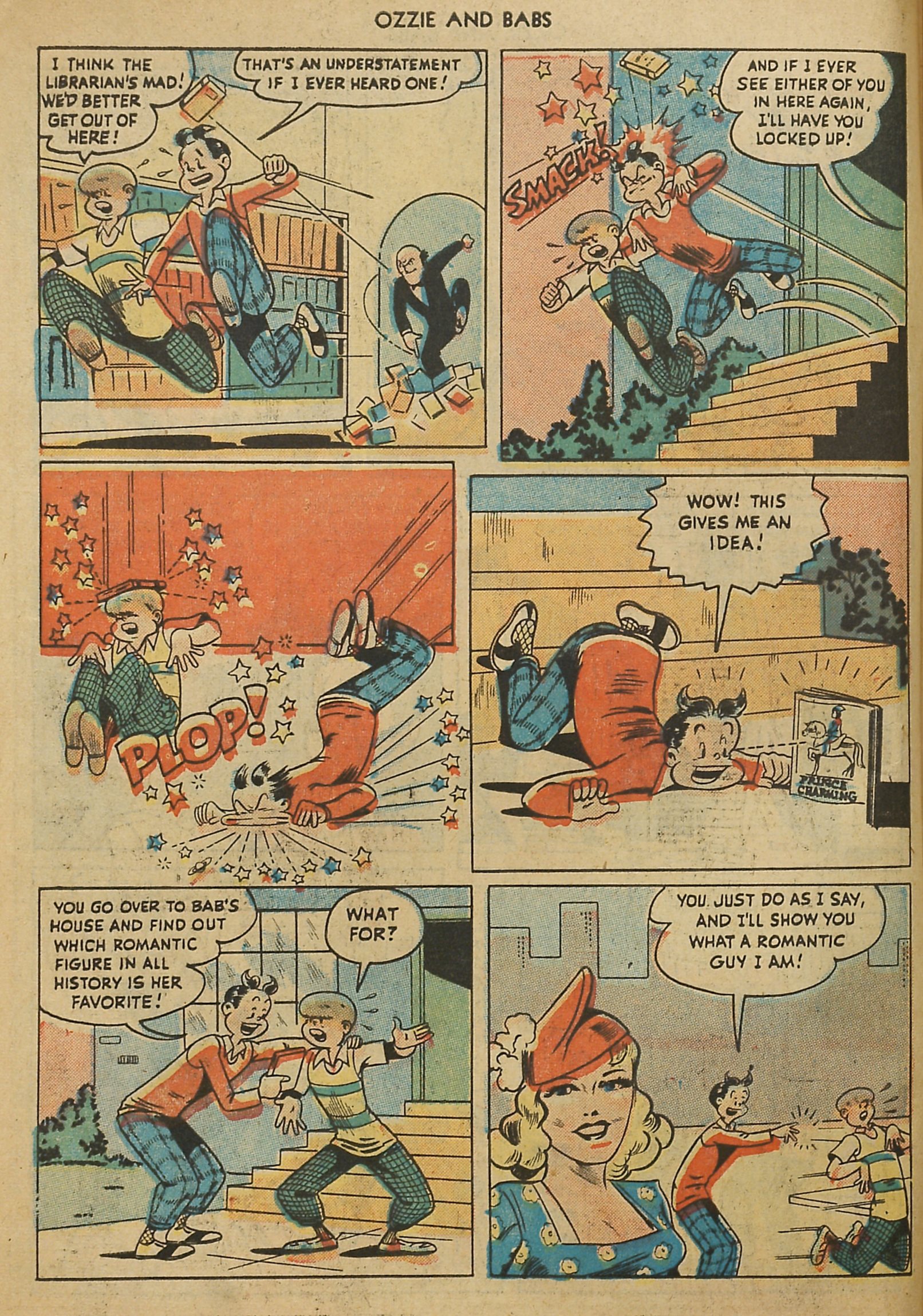 Read online Ozzie And Babs comic -  Issue #9 - 6