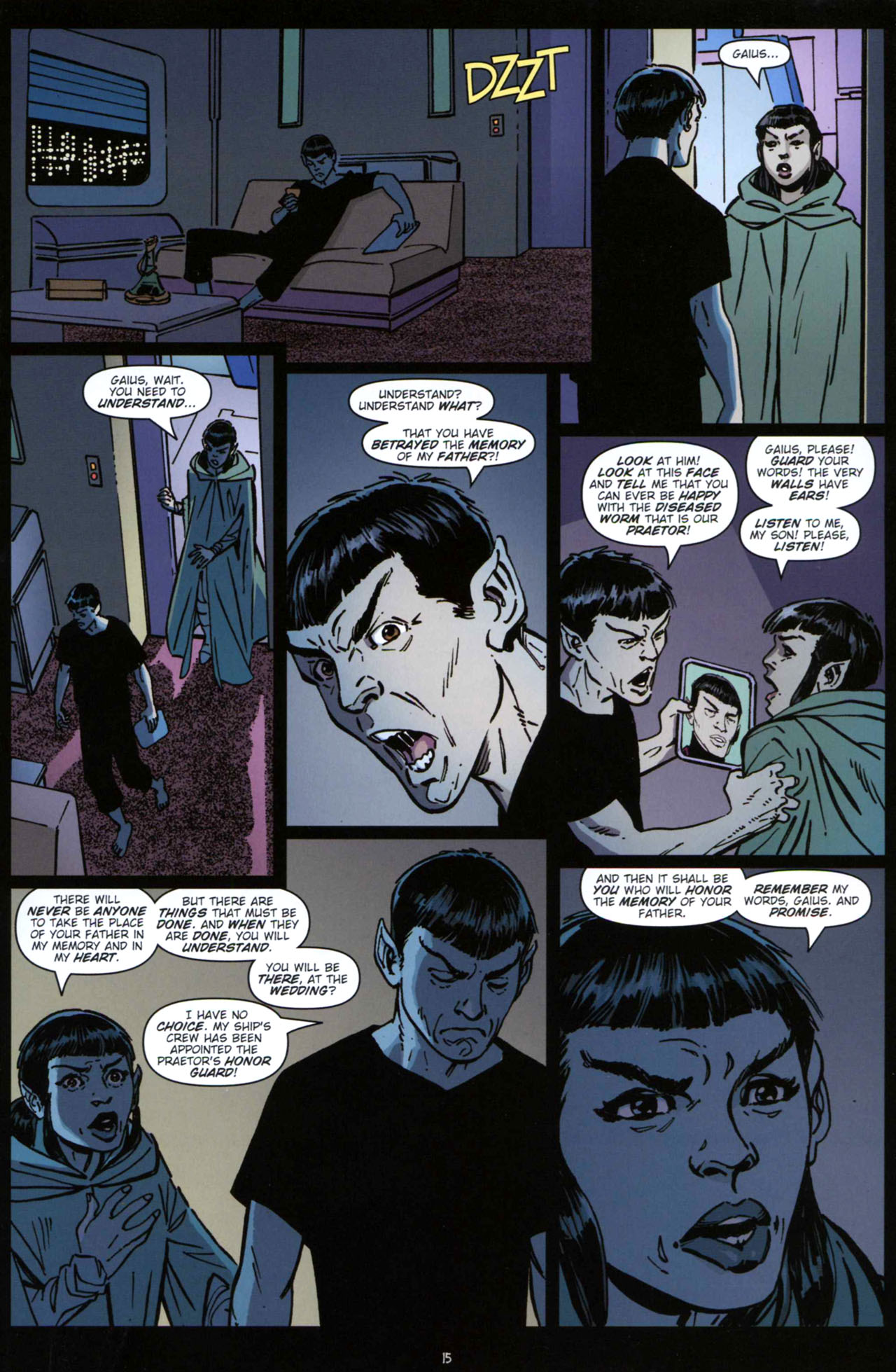 Read online Star Trek: Romulans - The Hollow Crown comic -  Issue #2 - 16