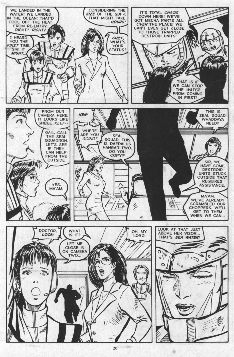 Read online Robotech: Macross Missions: Excalibur comic -  Issue # Full - 21