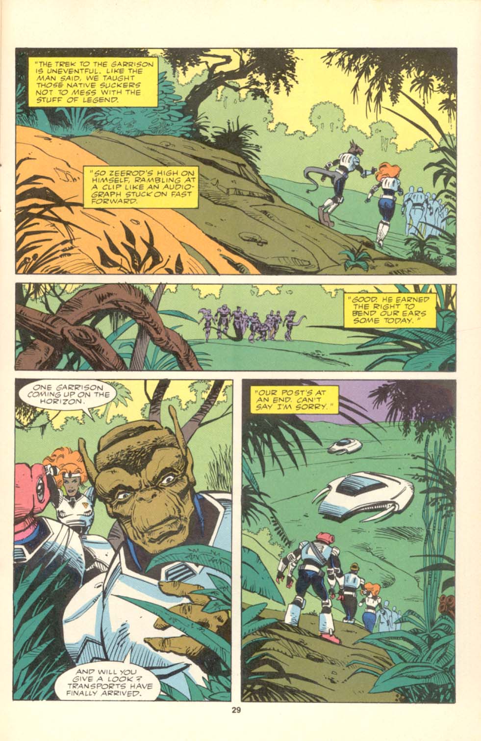 Read online Alien Legion comic -  Issue #16 - 31