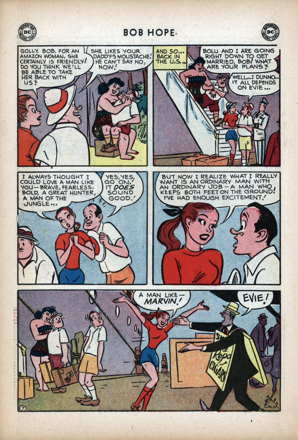 Read online The Adventures of Bob Hope comic -  Issue #16 - 28