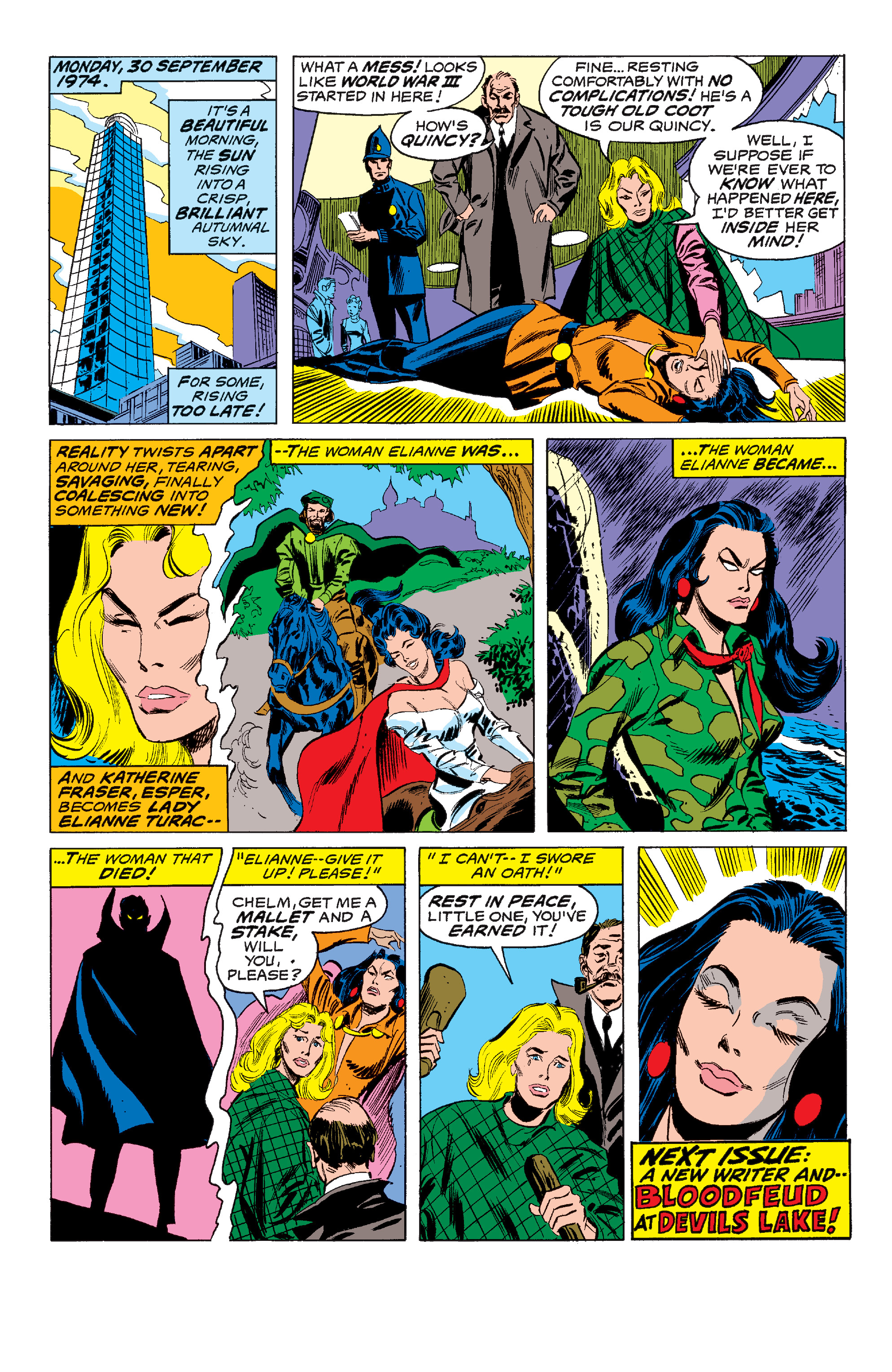 Read online Tomb of Dracula (1972) comic -  Issue # _The Complete Collection 3 (Part 1) - 52