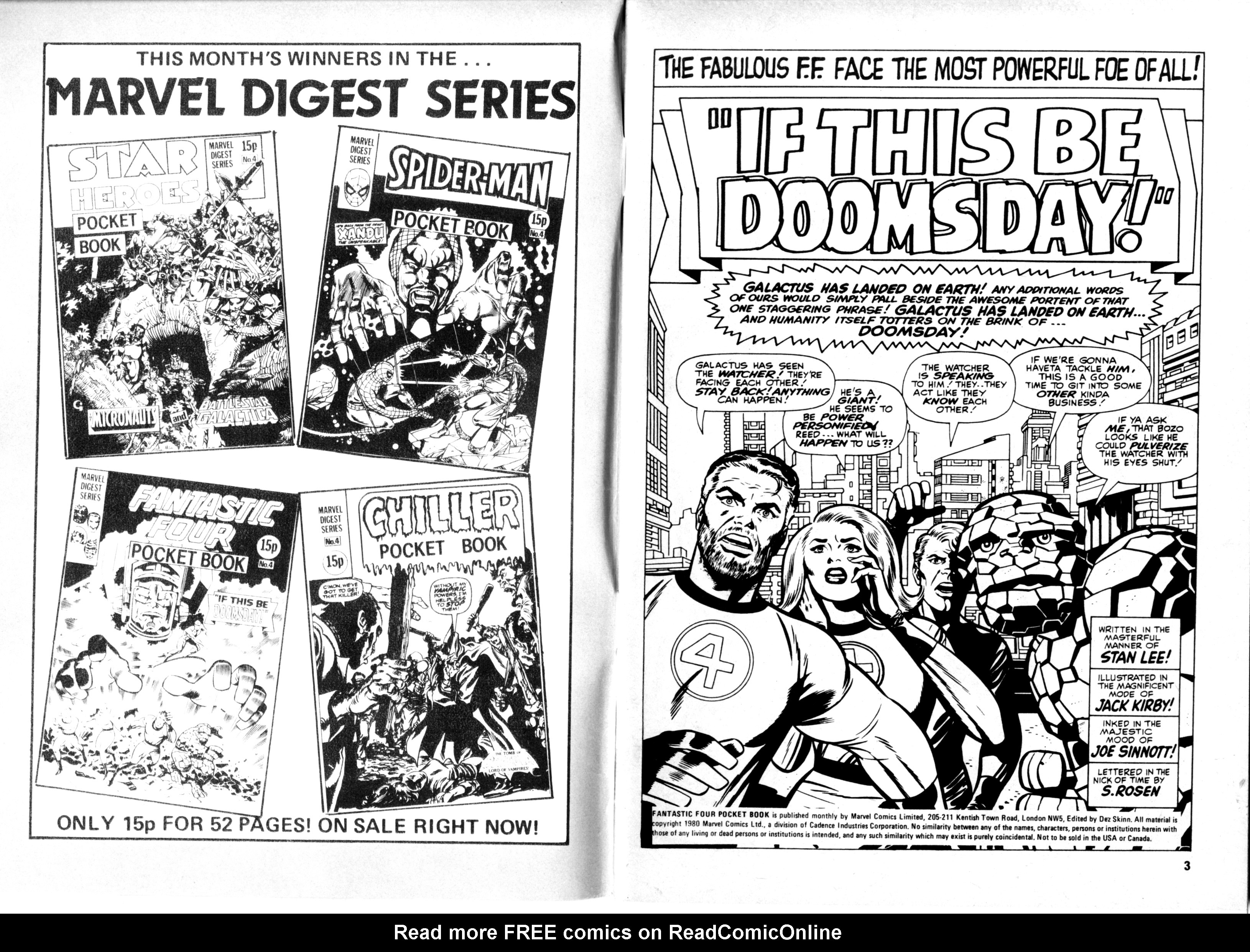 Read online Fantastic Four Pocket Book comic -  Issue #4 - 3