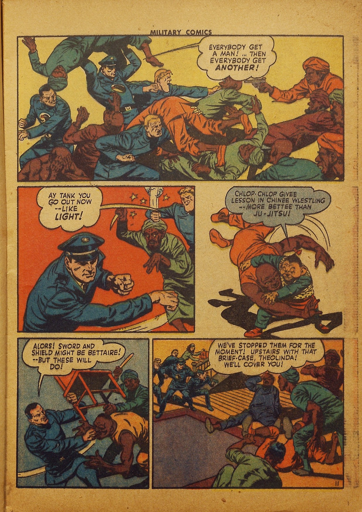 Read online Military Comics comic -  Issue #29 - 13