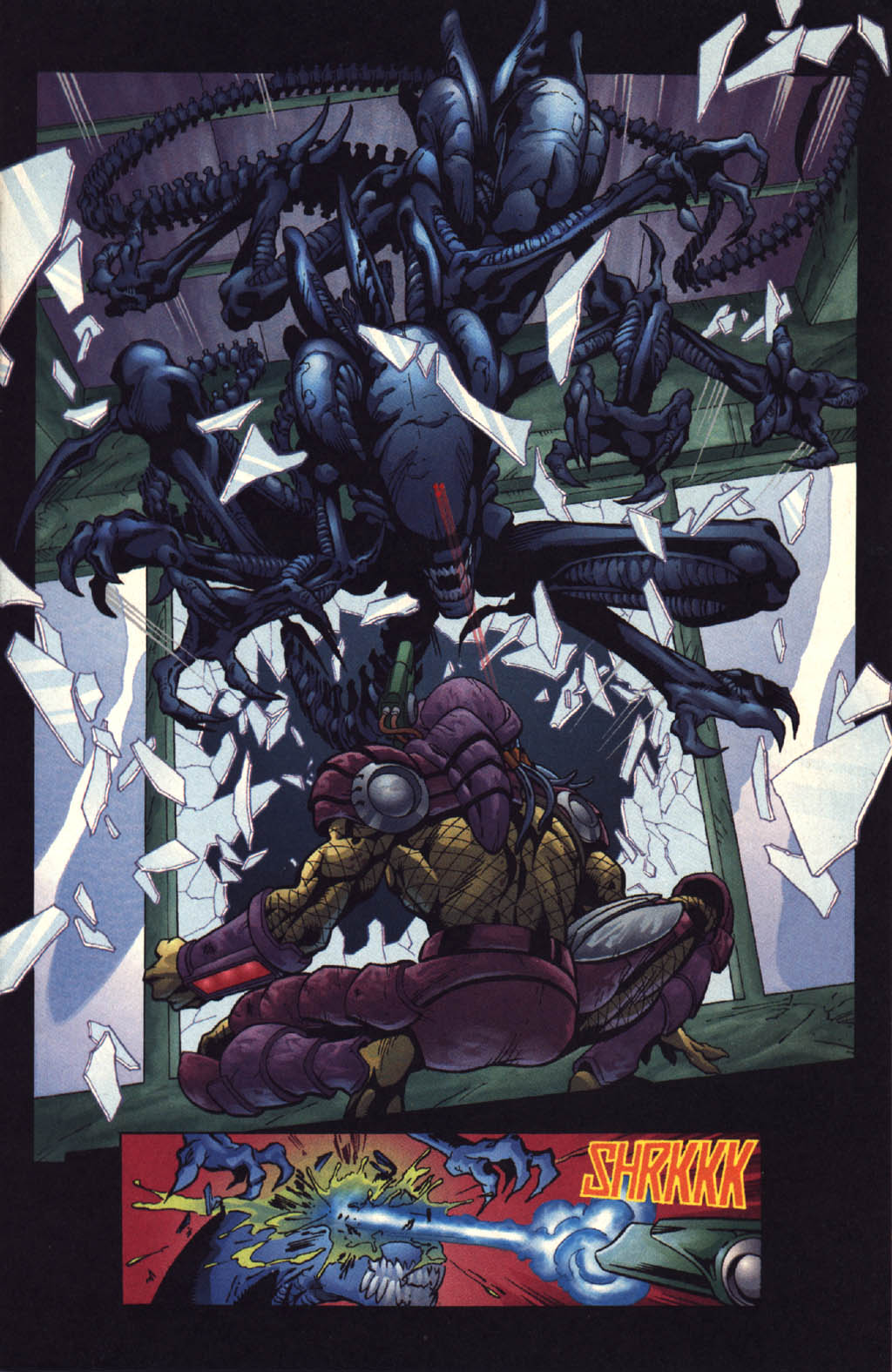 Read online Aliens vs. Predator: Xenogenesis comic -  Issue #2 - 9