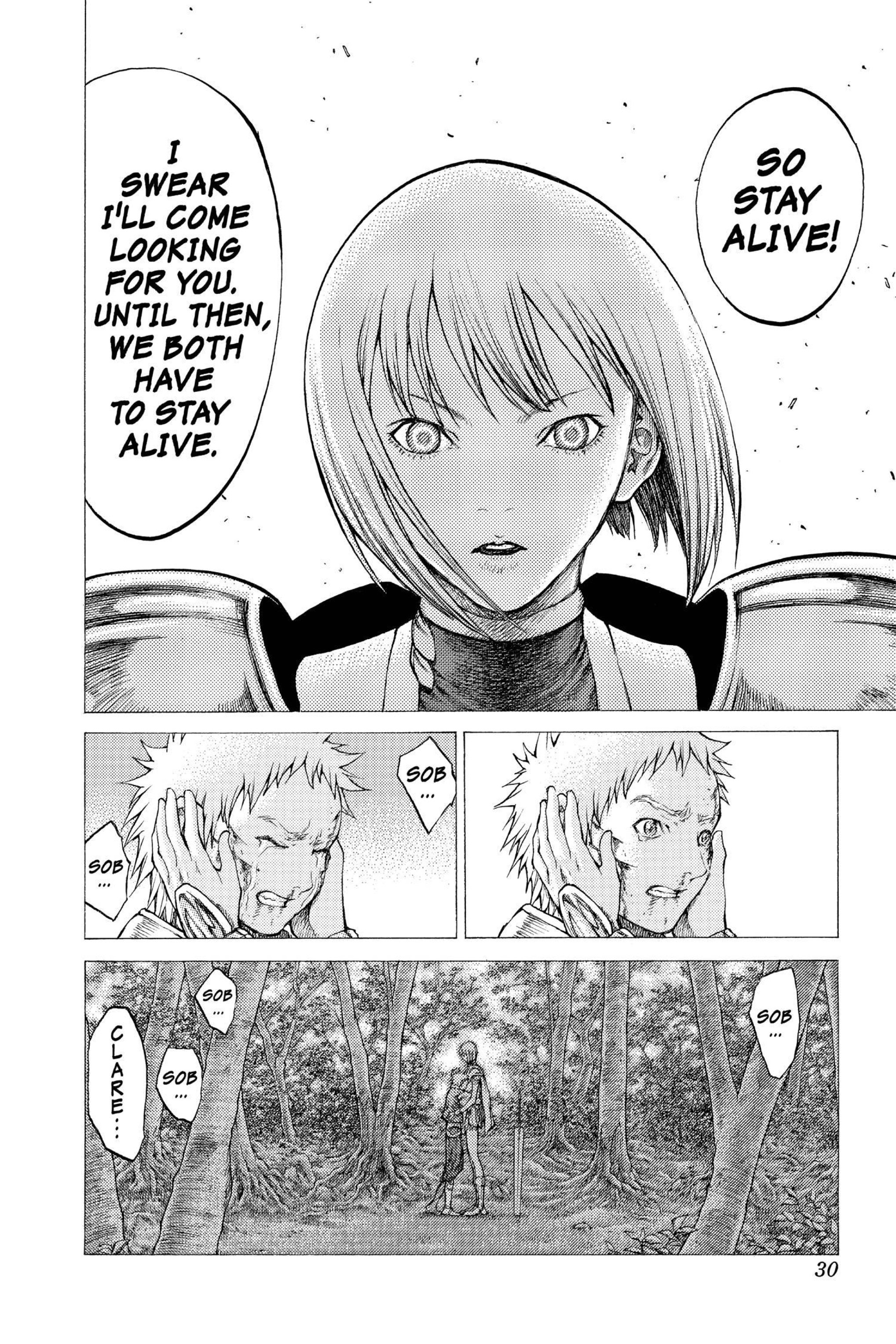 Read online Claymore comic -  Issue #7 - 28