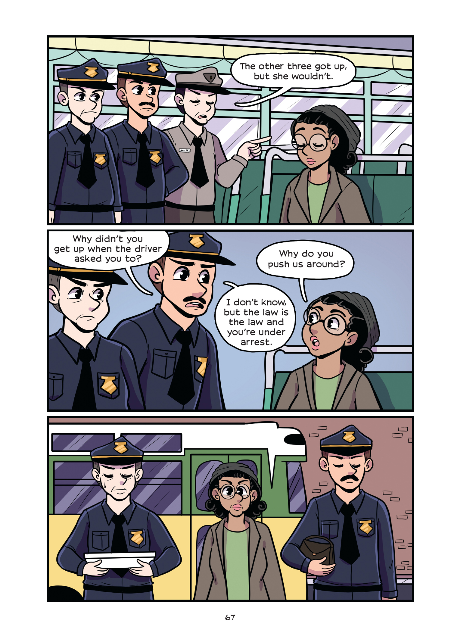 Read online History Comics comic -  Issue # Rosa Parks & Claudette Colvin - Civil Rights Heroes - 72