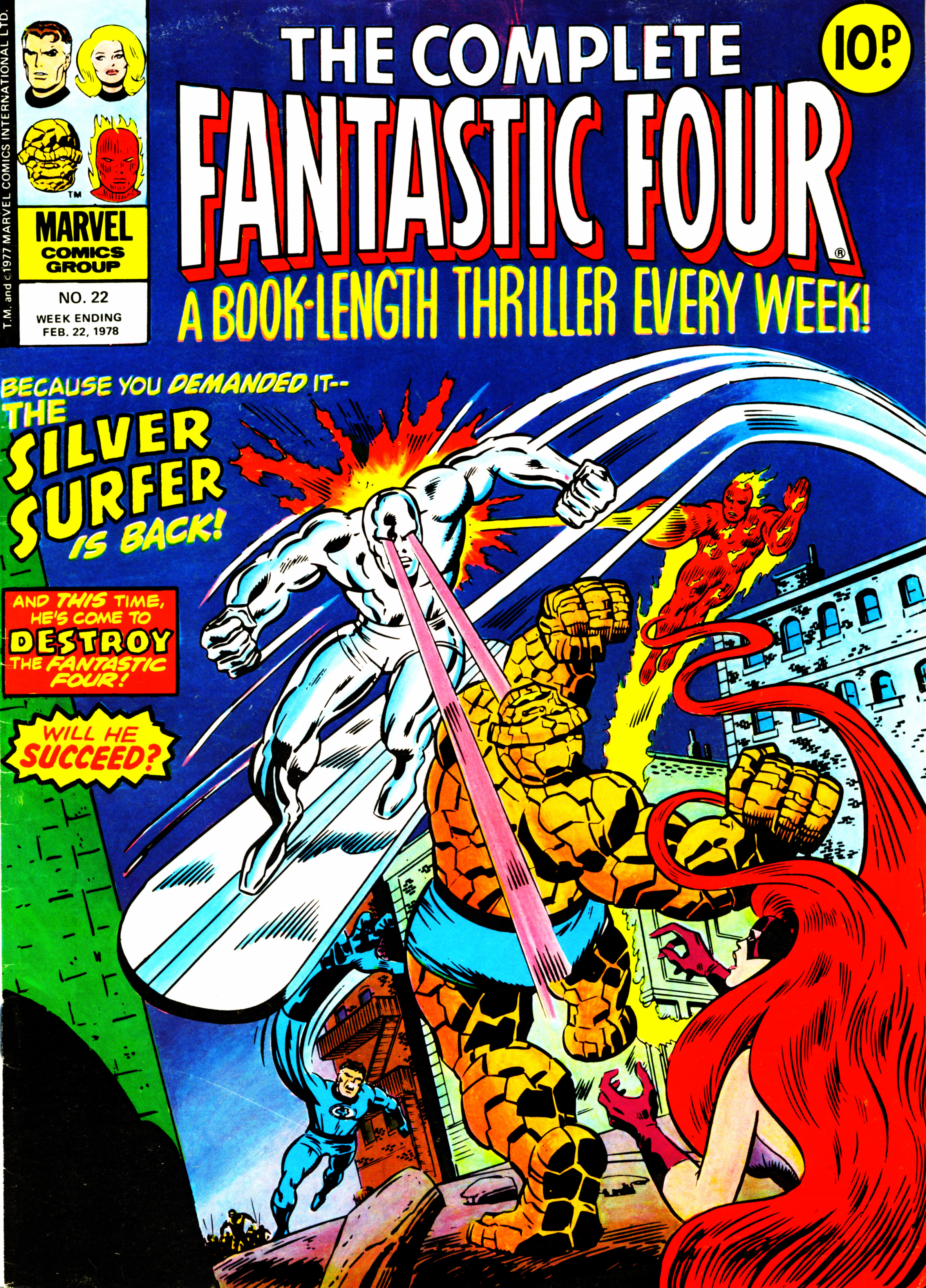 Read online Fantastic Four (1982) comic -  Issue #22 - 1