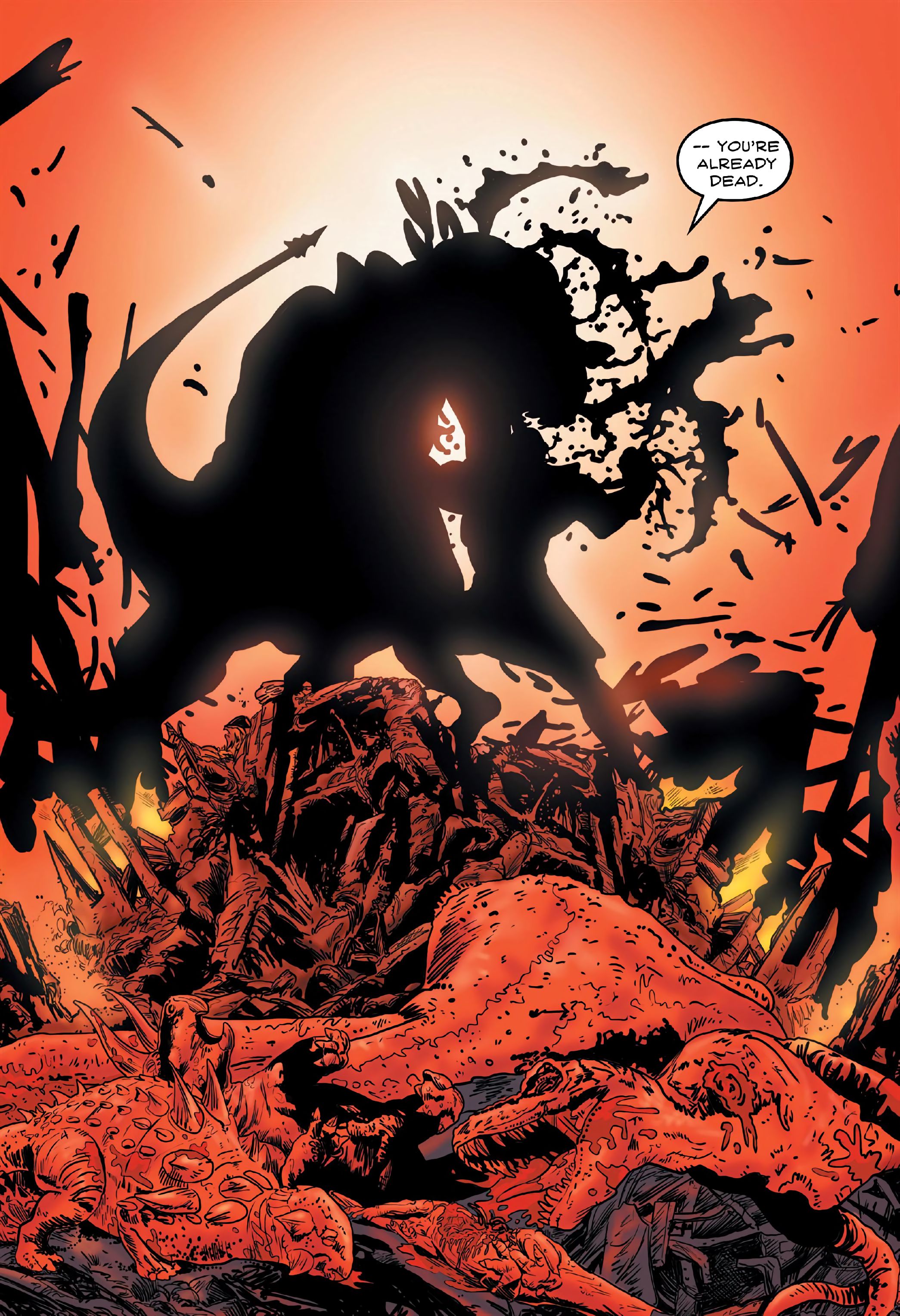 Read online Dinosaur Warrior comic -  Issue # TPB - 19