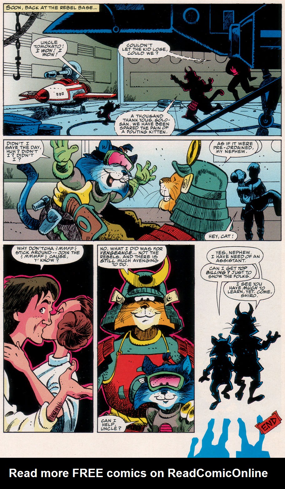 Read online Samurai Cat comic -  Issue #3 - 32
