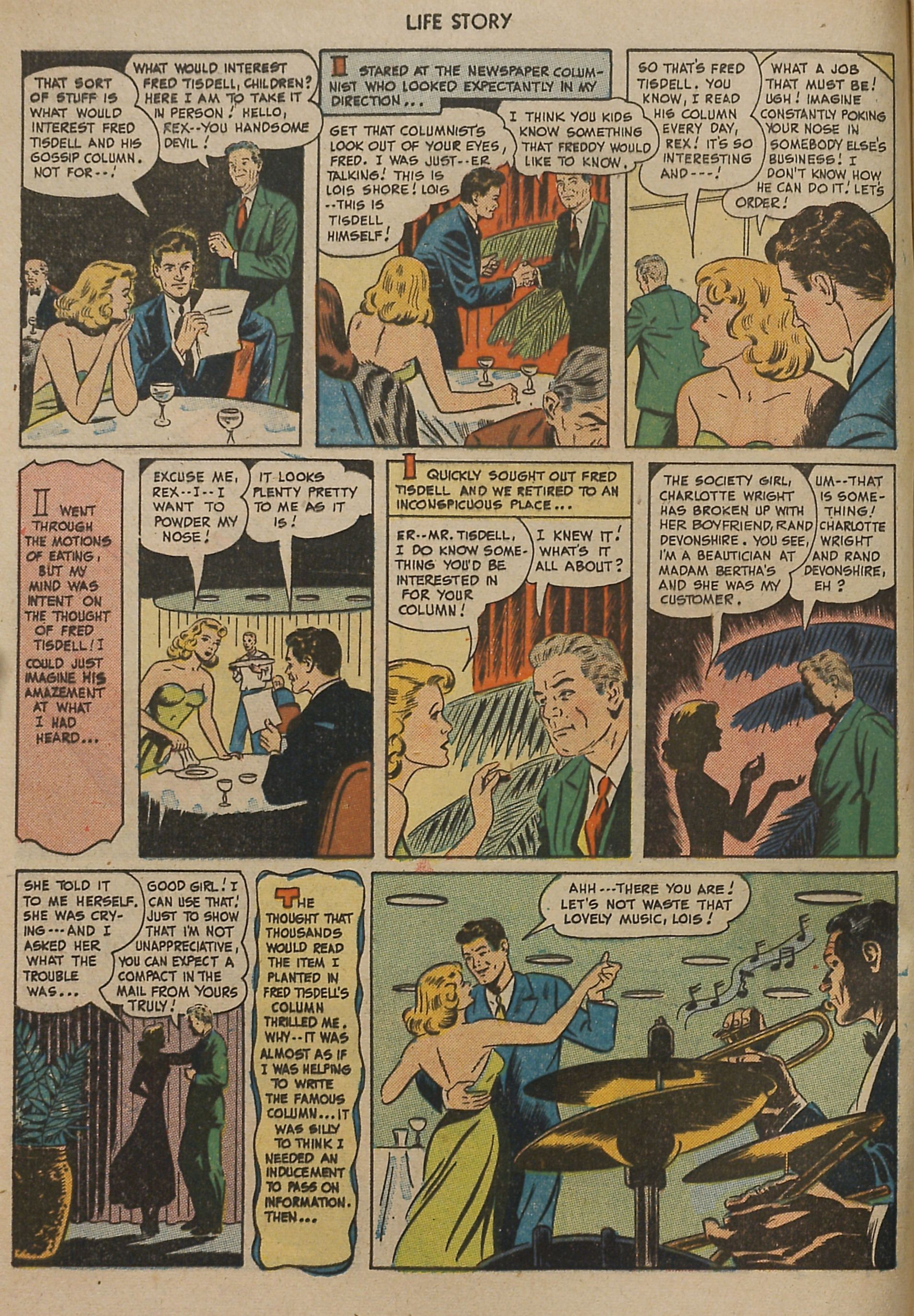 Read online Life Story comic -  Issue #6 - 8