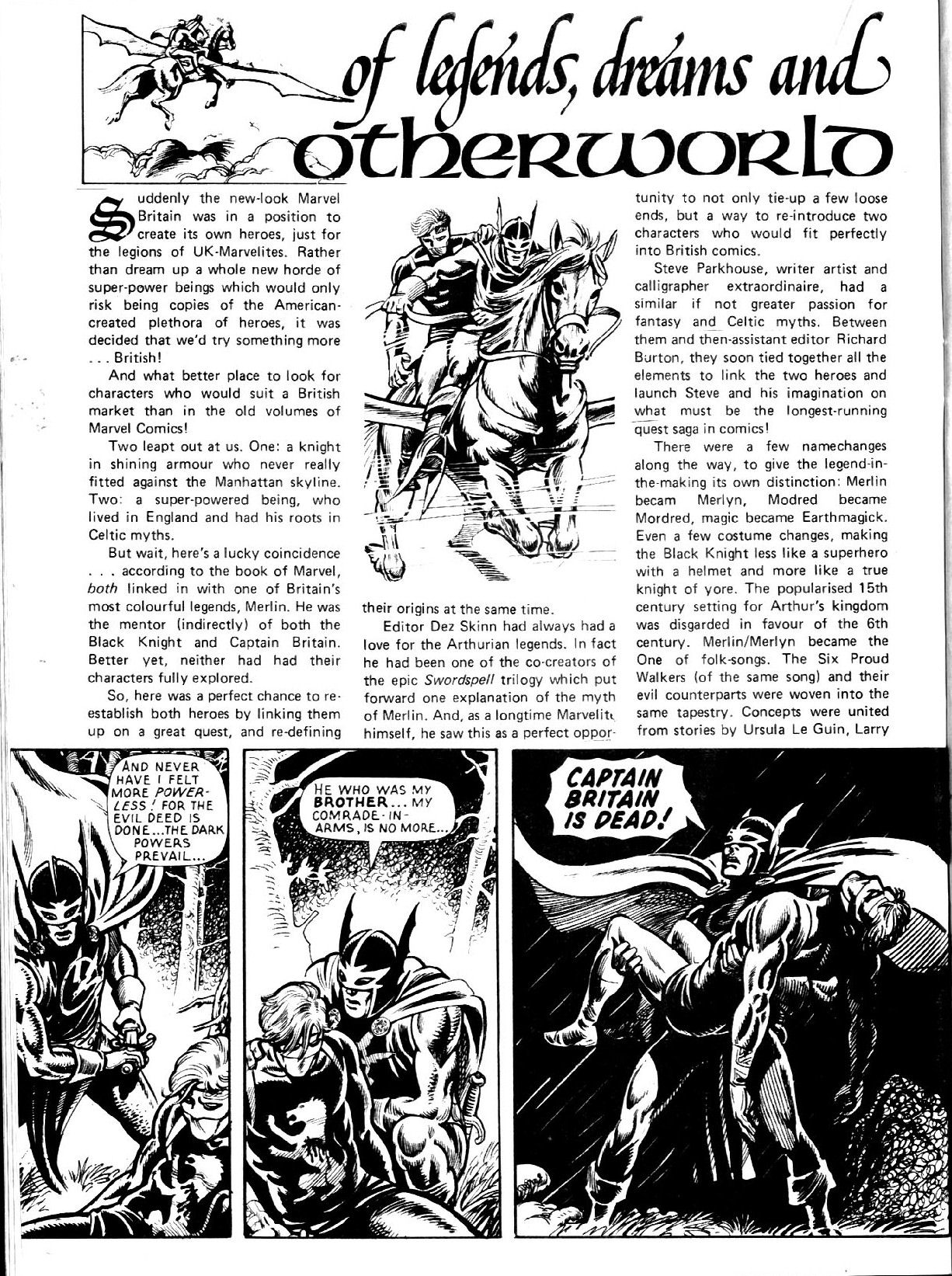 Read online Captain Britain Summer Special comic -  Issue #1 - 18