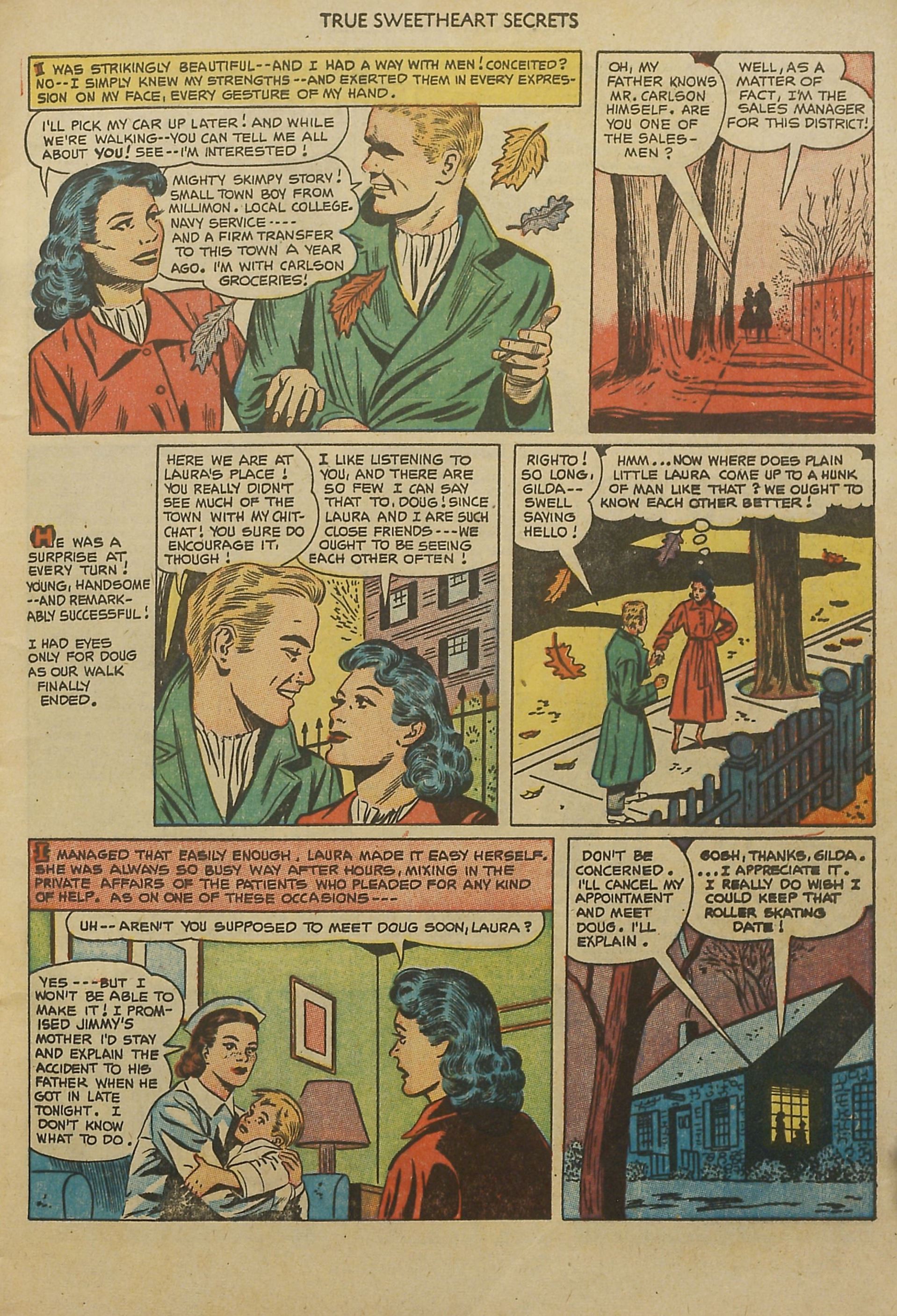Read online True Sweetheart Secrets comic -  Issue #10 - 5