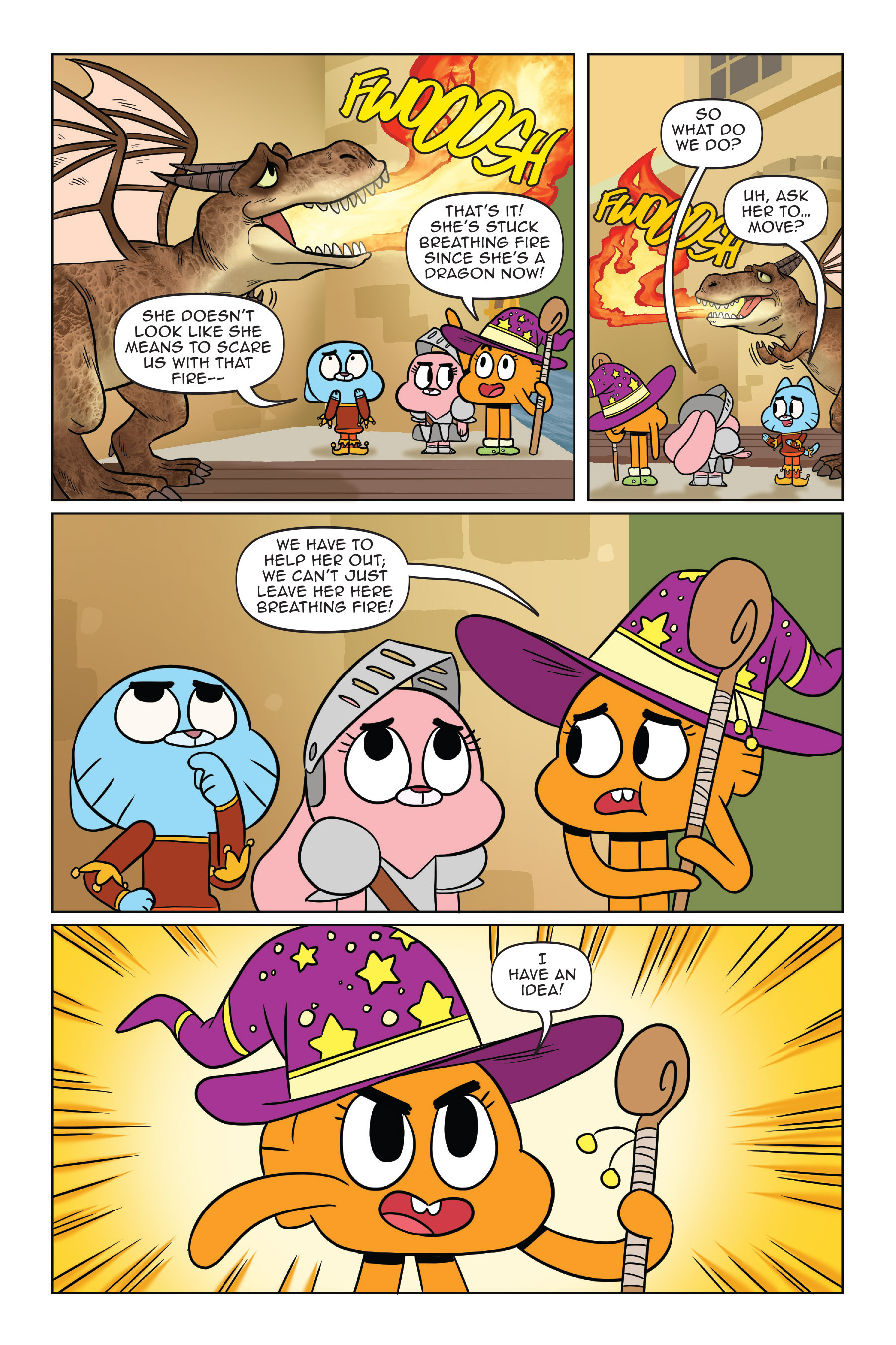 Read online The Amazing World of Gumball: Fairy Tale Trouble comic -  Issue # Full - 99