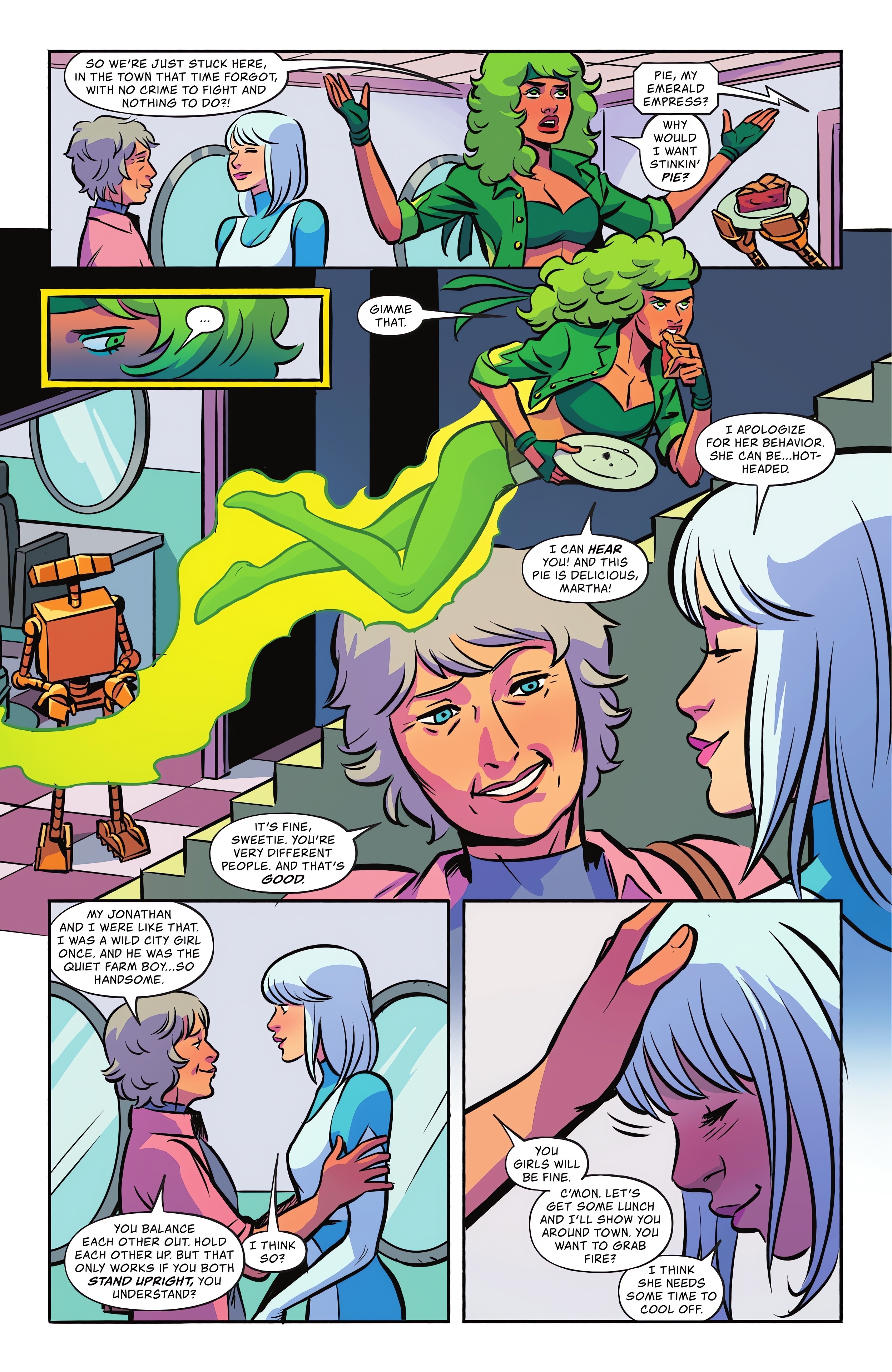 Read online Fire & Ice: Welcome to Smallville comic -  Issue #1 - 8