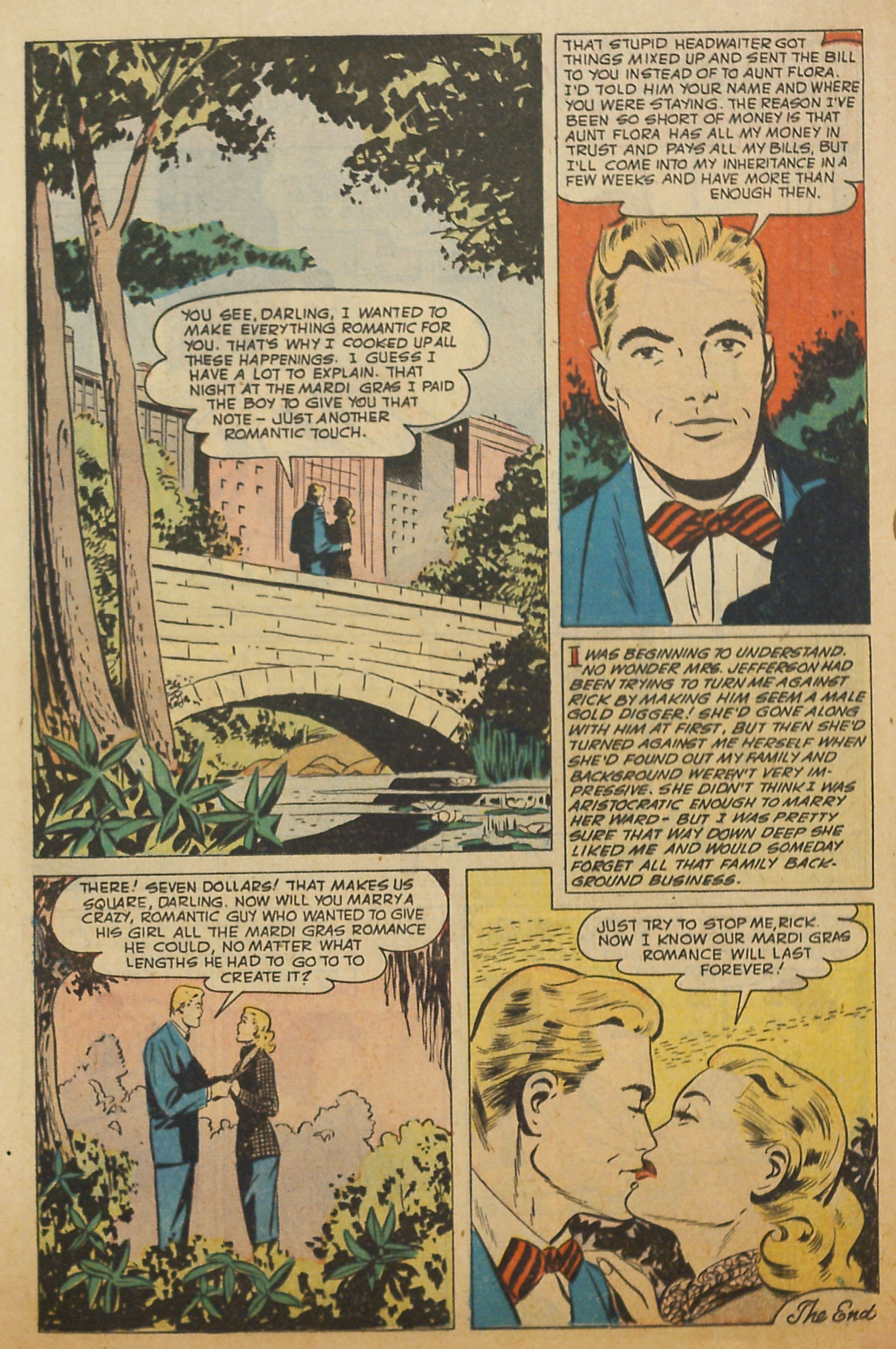 Read online Glamorous Romances comic -  Issue #46 - 17