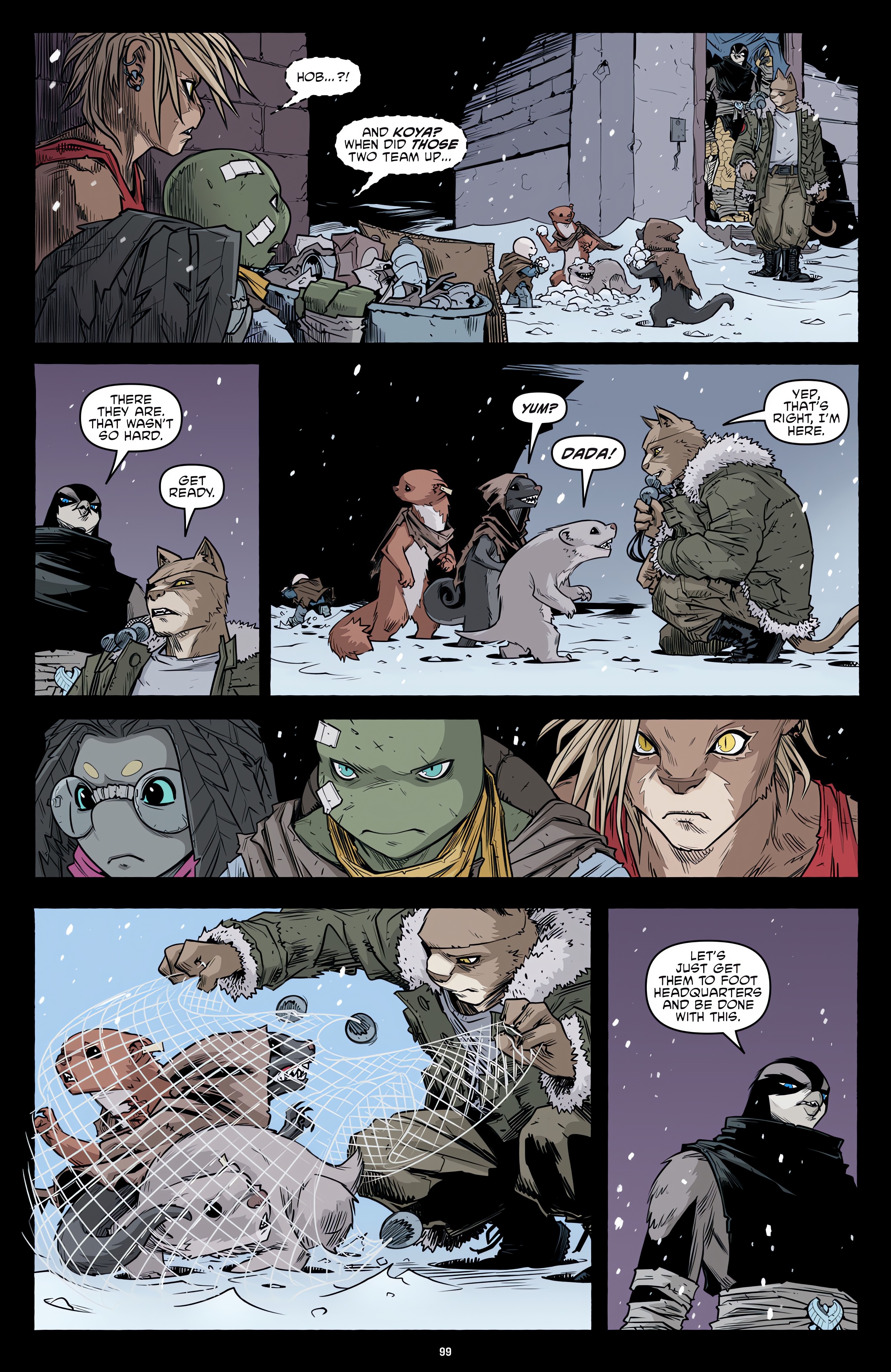 Read online Teenage Mutant Ninja Turtles: The IDW Collection comic -  Issue # TPB 14 (Part 1) - 99