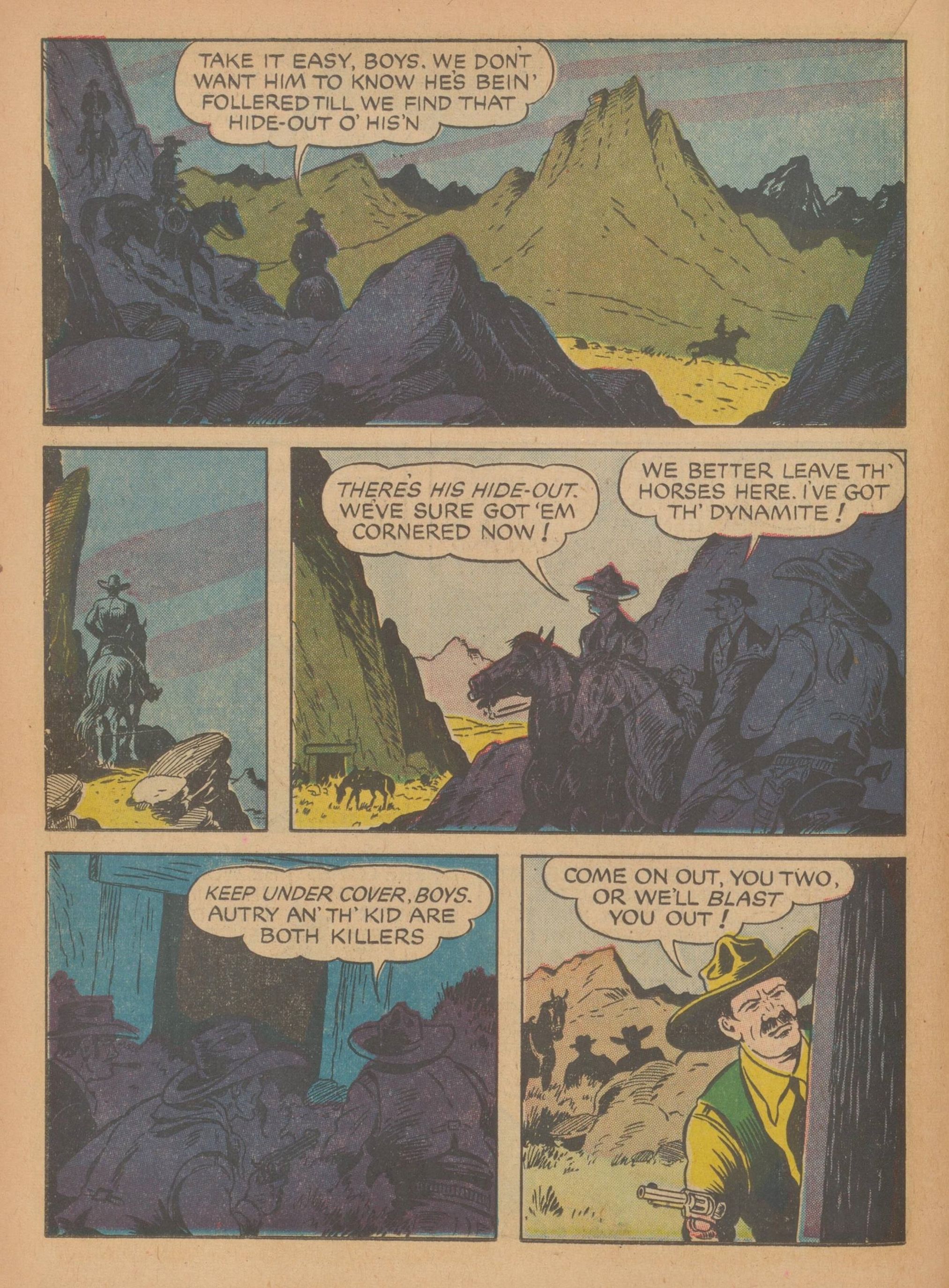 Read online Gene Autry Comics comic -  Issue #4 - 42