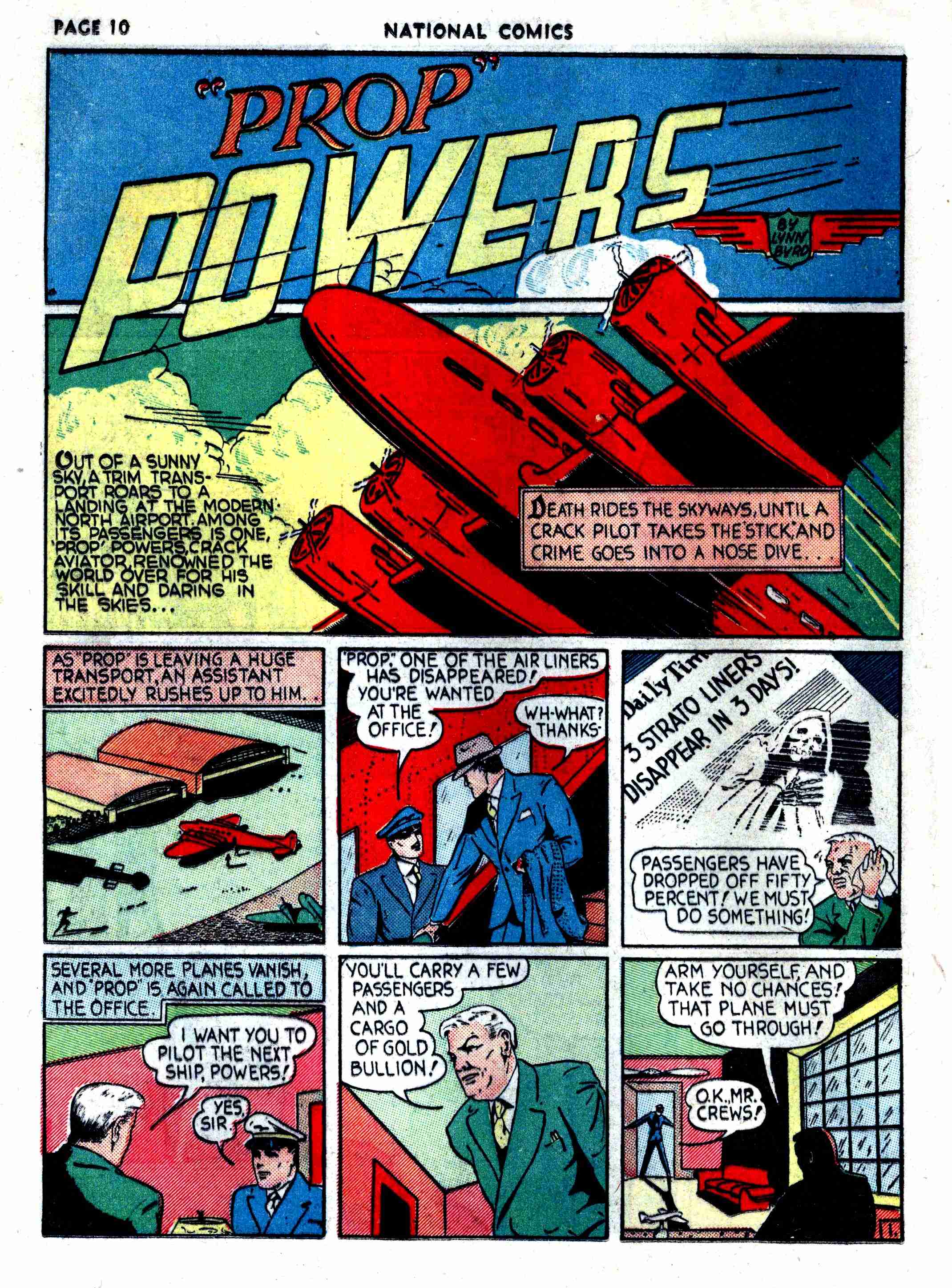 Read online National Comics comic -  Issue #1 - 12