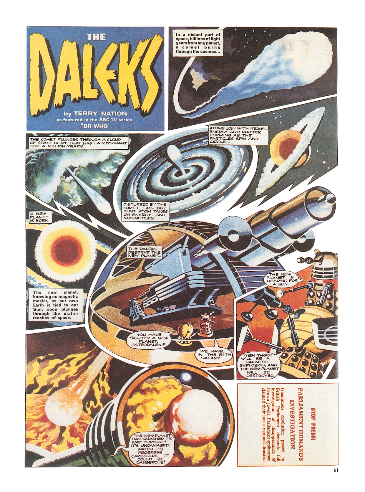 Read online Dalek Chronicles comic -  Issue # TPB - 61