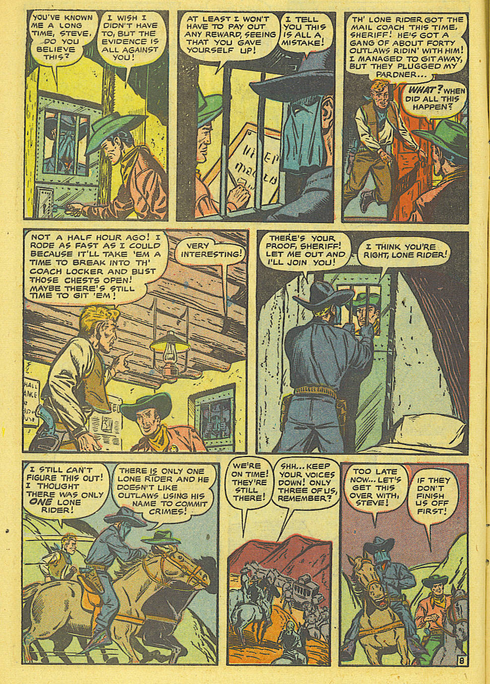 Read online The Lone Rider comic -  Issue #1 - 10