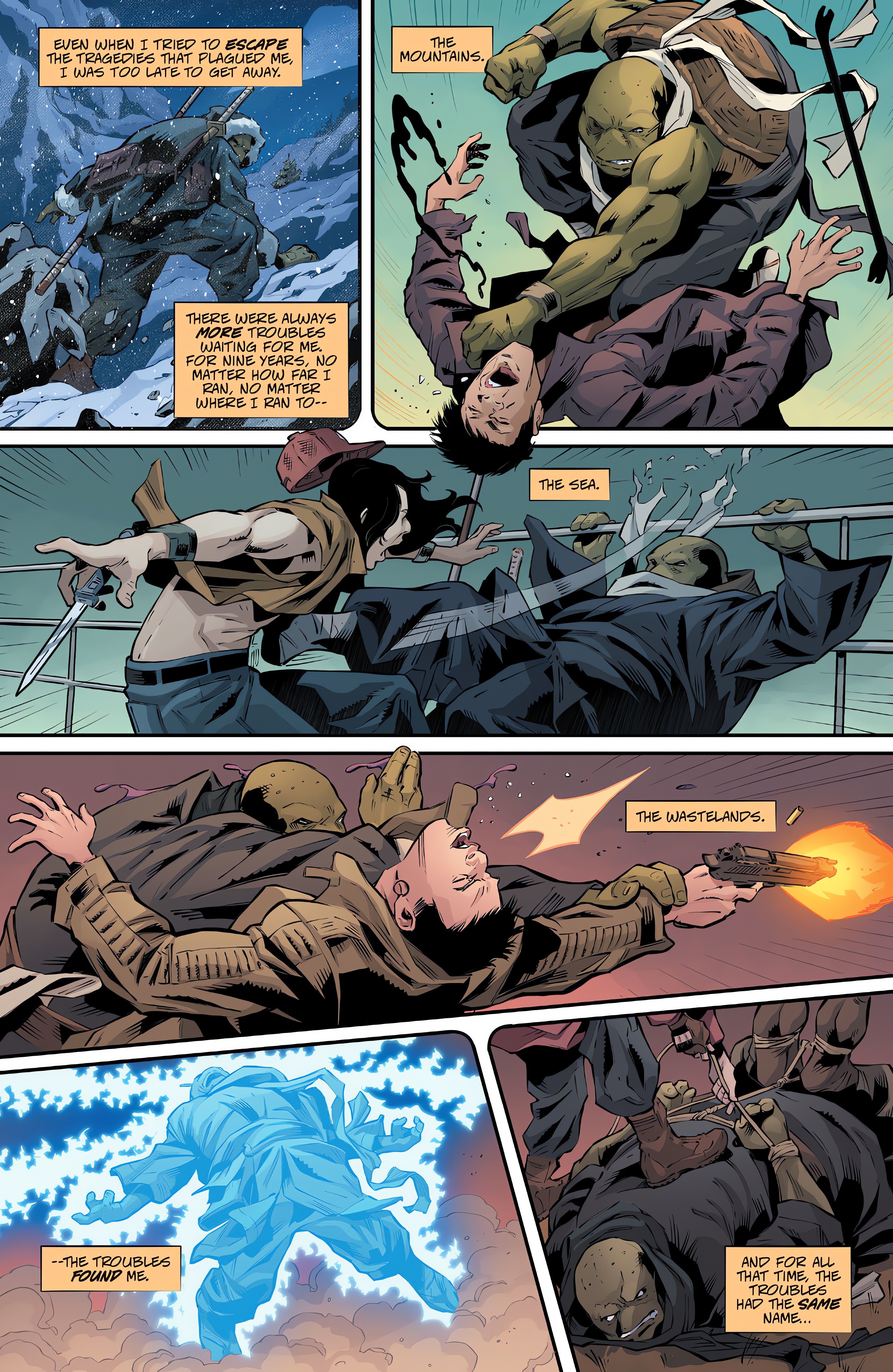 Read online Teenage Mutant Ninja Turtles: The Last Ronin - The Lost Years comic -  Issue #4 - 16