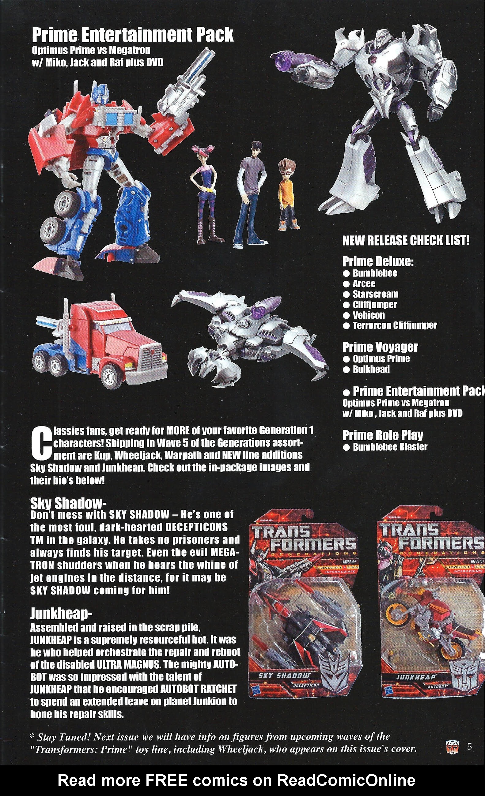 Read online Transformers: Collectors' Club comic -  Issue #42 - 5