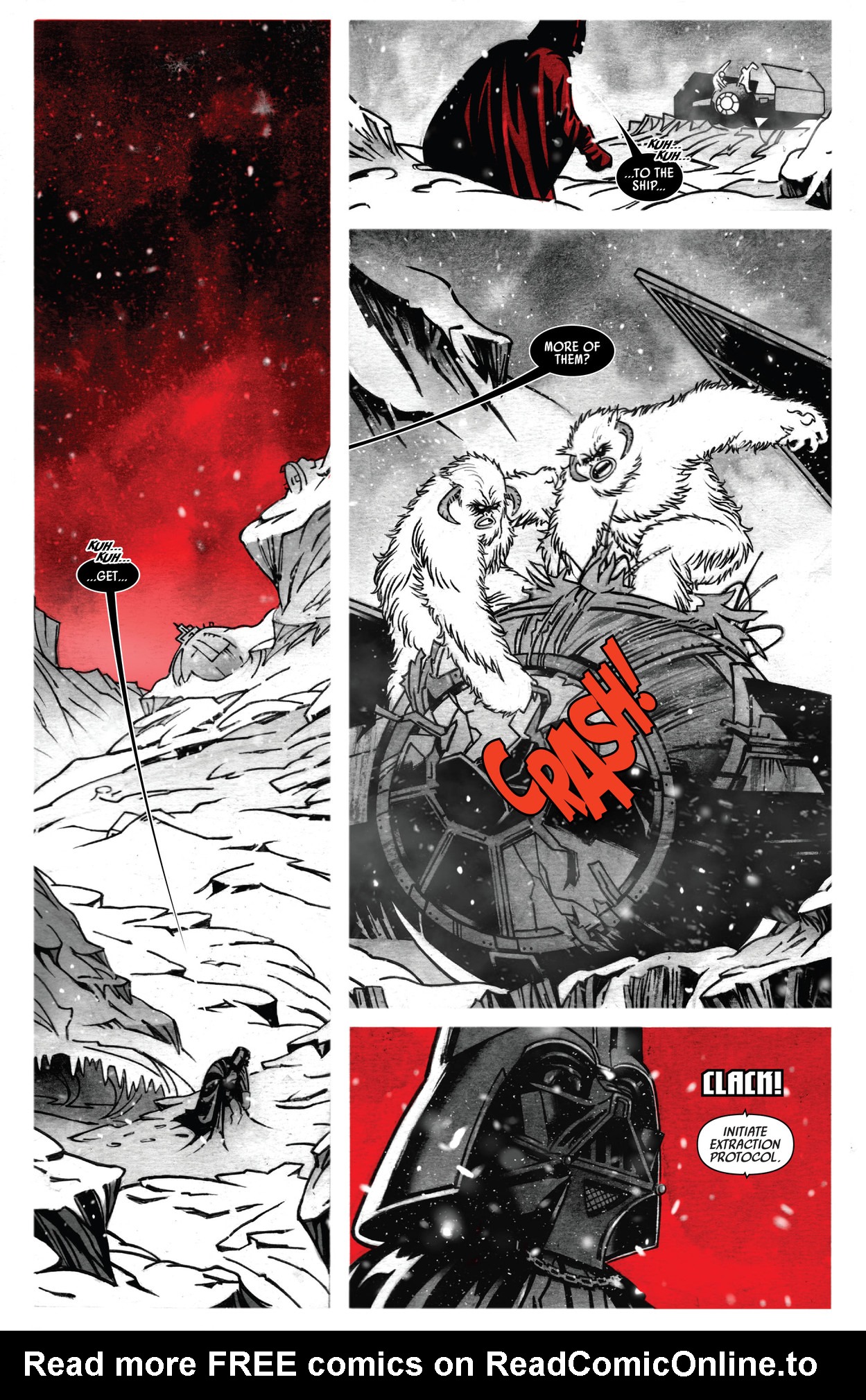 Read online Star Wars: Darth Vader - Black, White & Red comic -  Issue #4 - 27