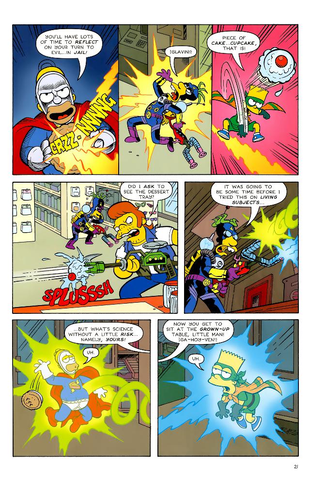 Read online Bongo Comics Free-For-All! comic -  Issue #2009 - 22